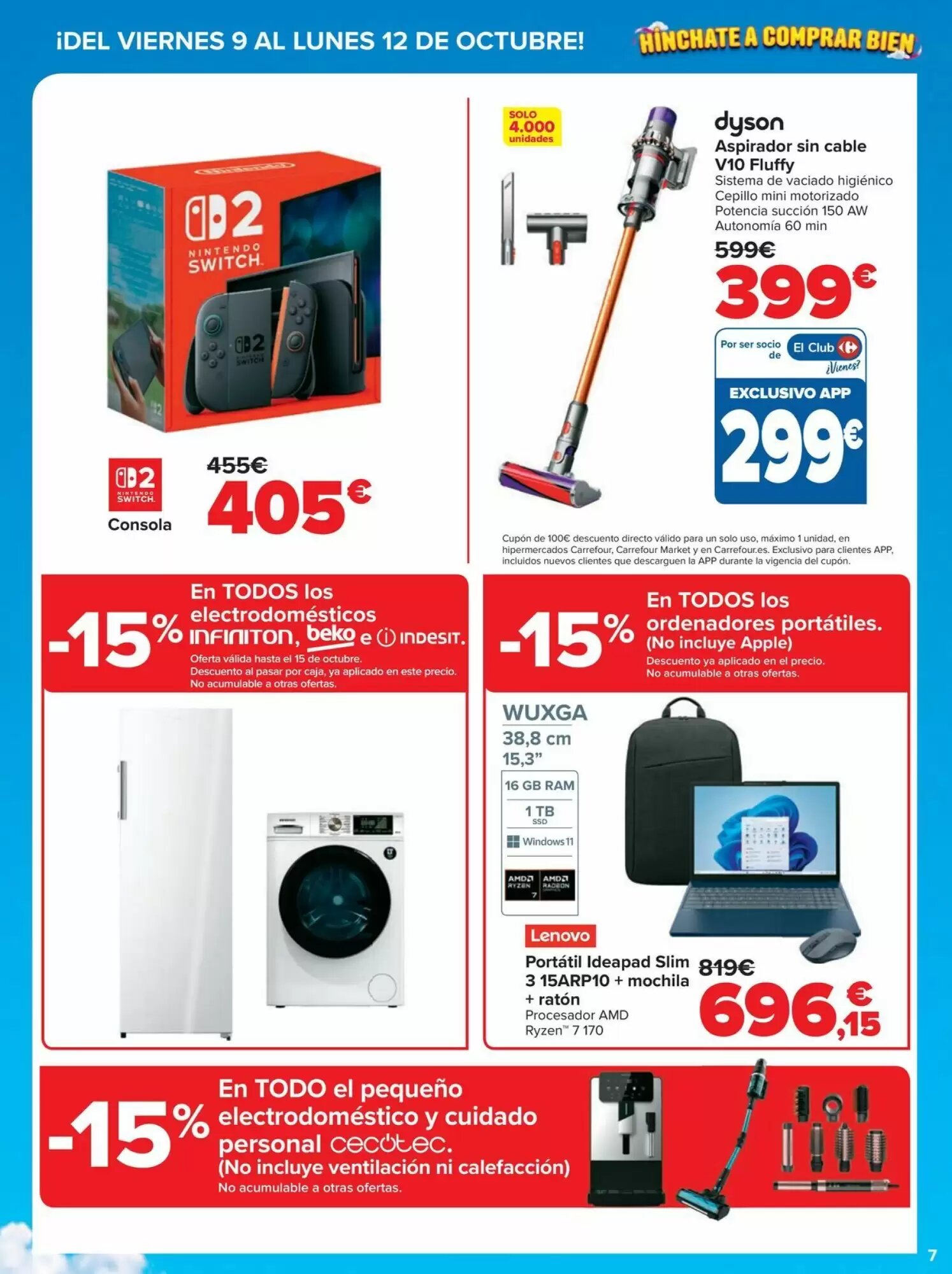 Folleto promocional de Carrefour válido desde el 09/10/2026 - Página 7.