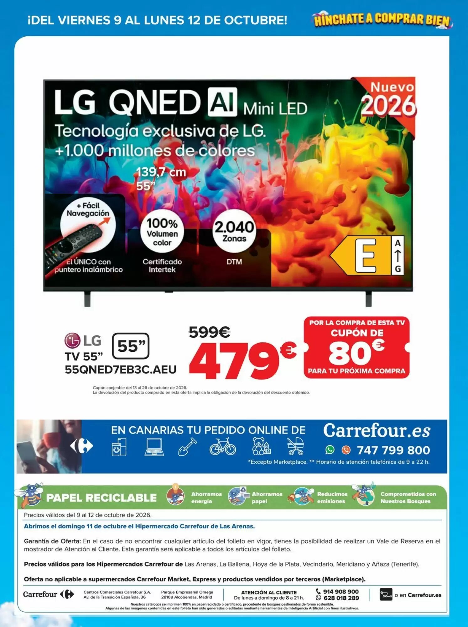 Folleto promocional de Carrefour válido desde el 09/10/2026 - Página 8.