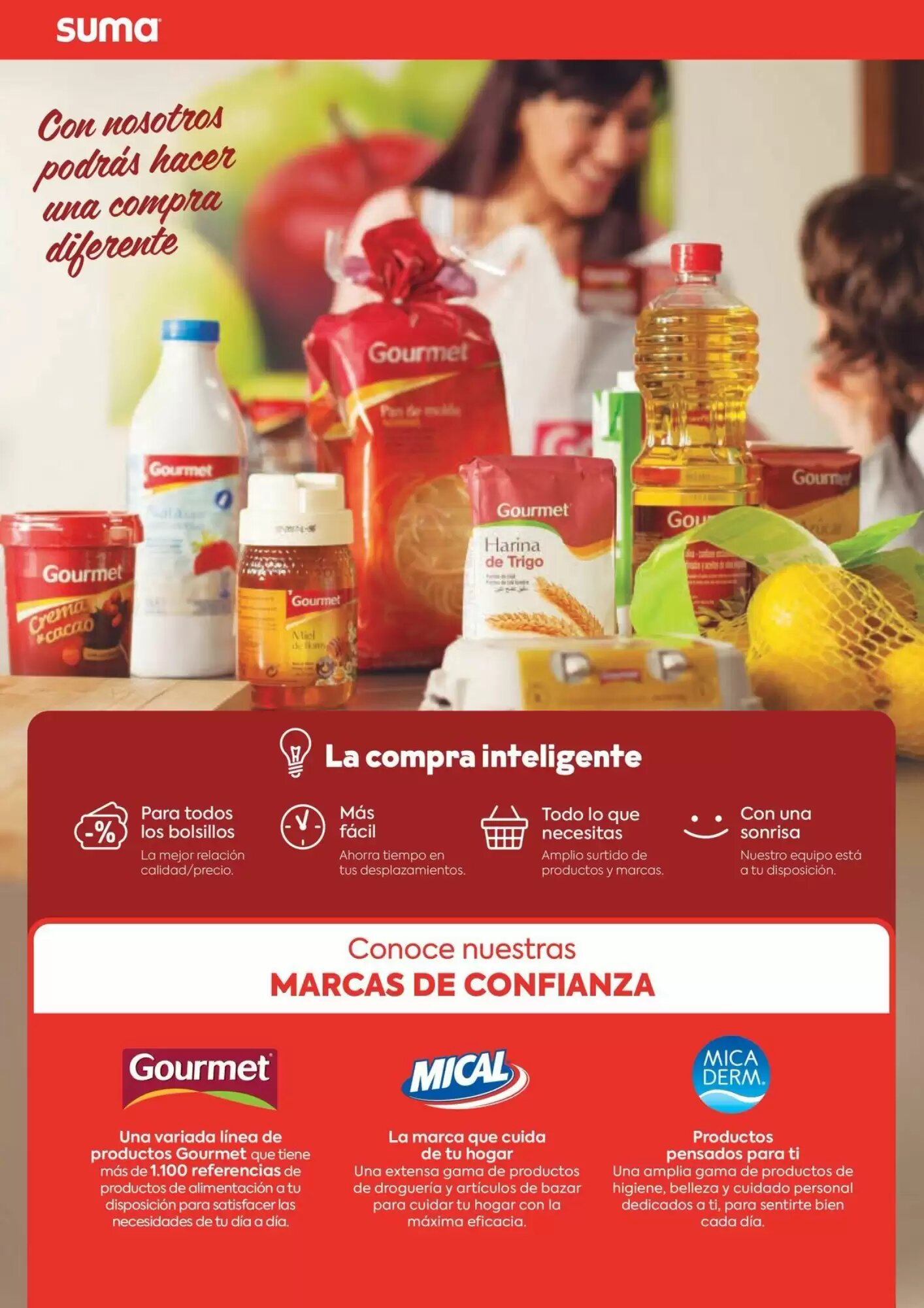 Folleto promocional de Suma Supermercados válido desde el 09/10/2026 - Página 2.