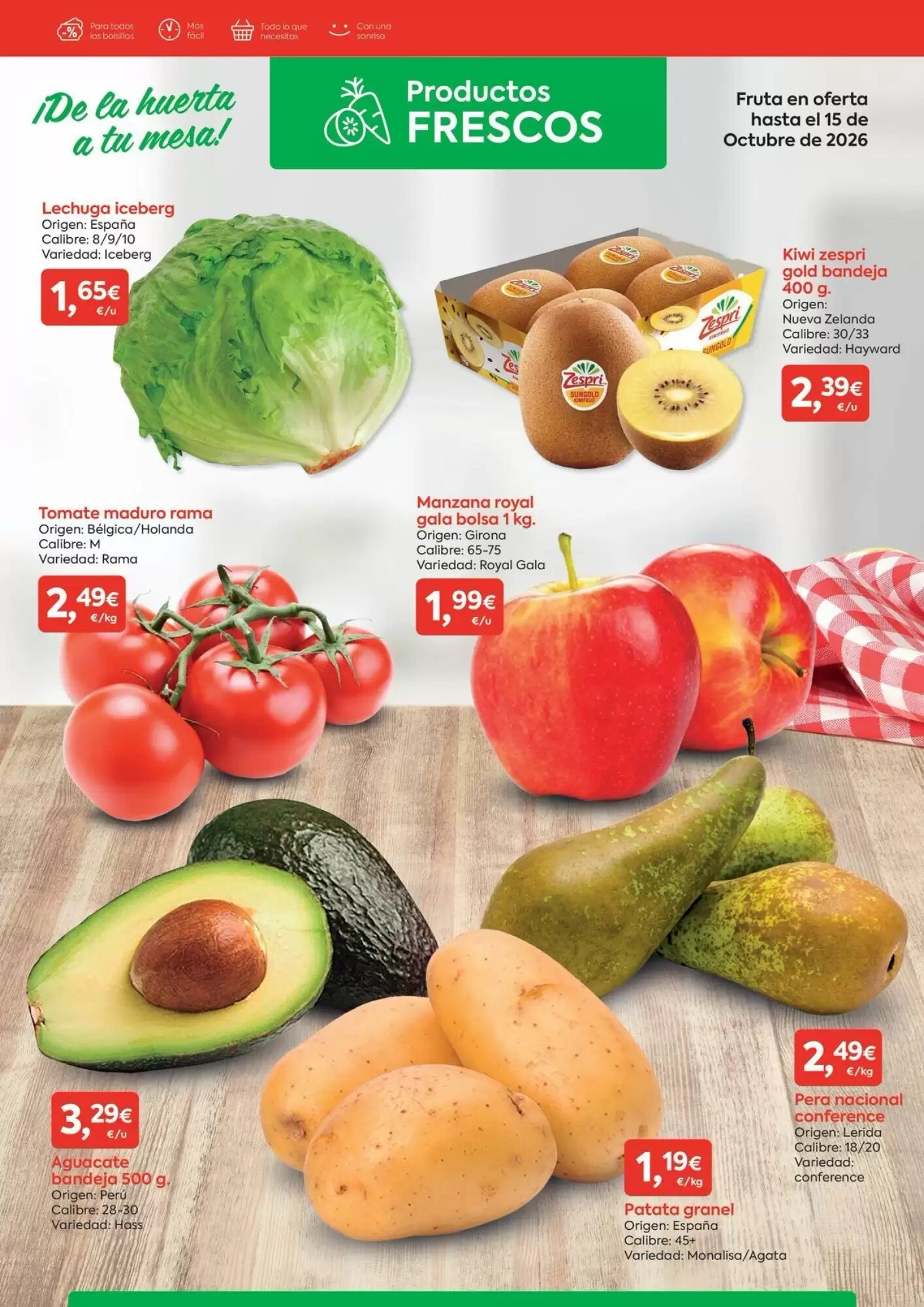 Folleto promocional de Suma Supermercados válido desde el 09/10/2026 - Página 3.