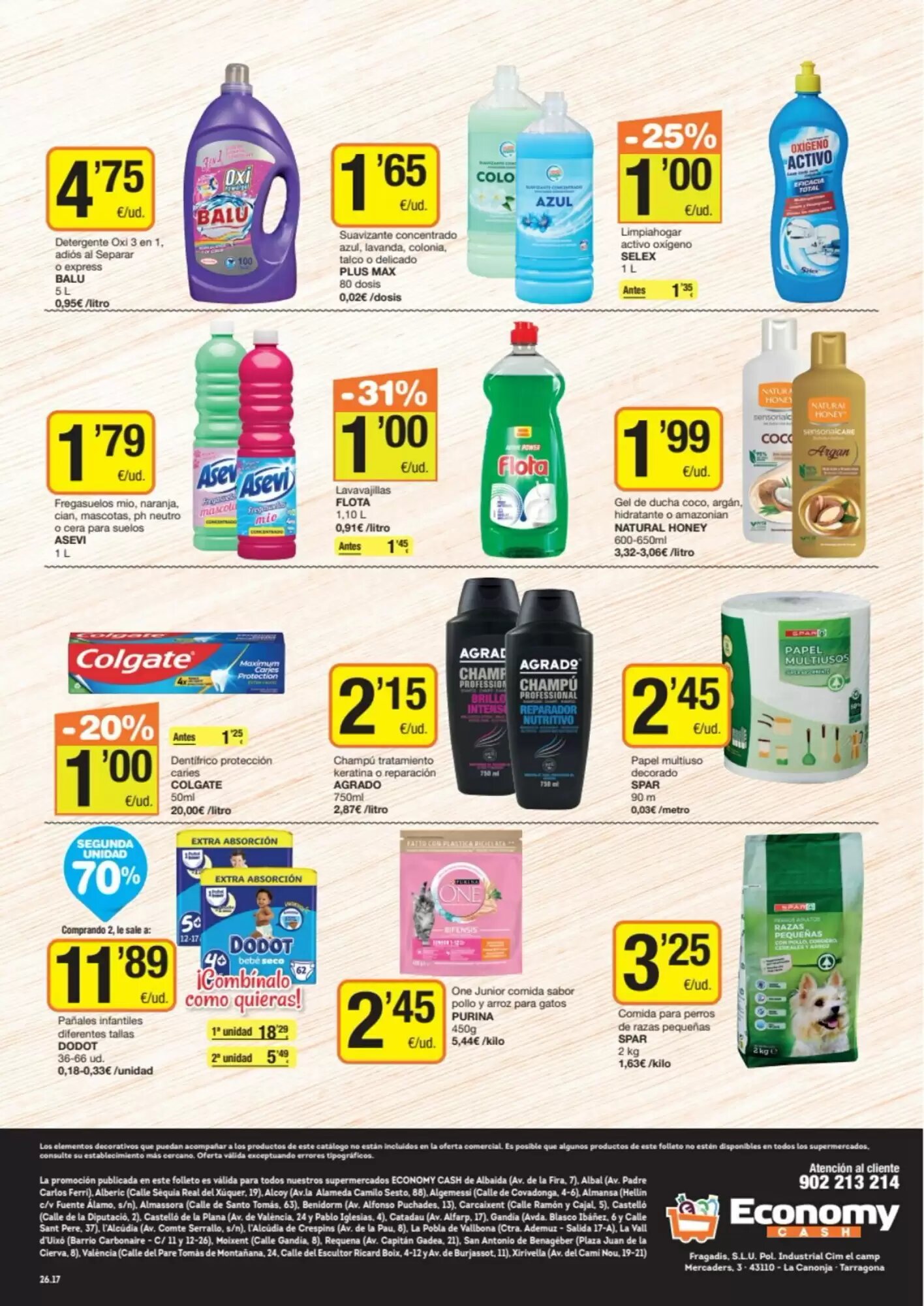 Folleto promocional de Economy Cash válido desde el 09/10/2026 - Página 8.