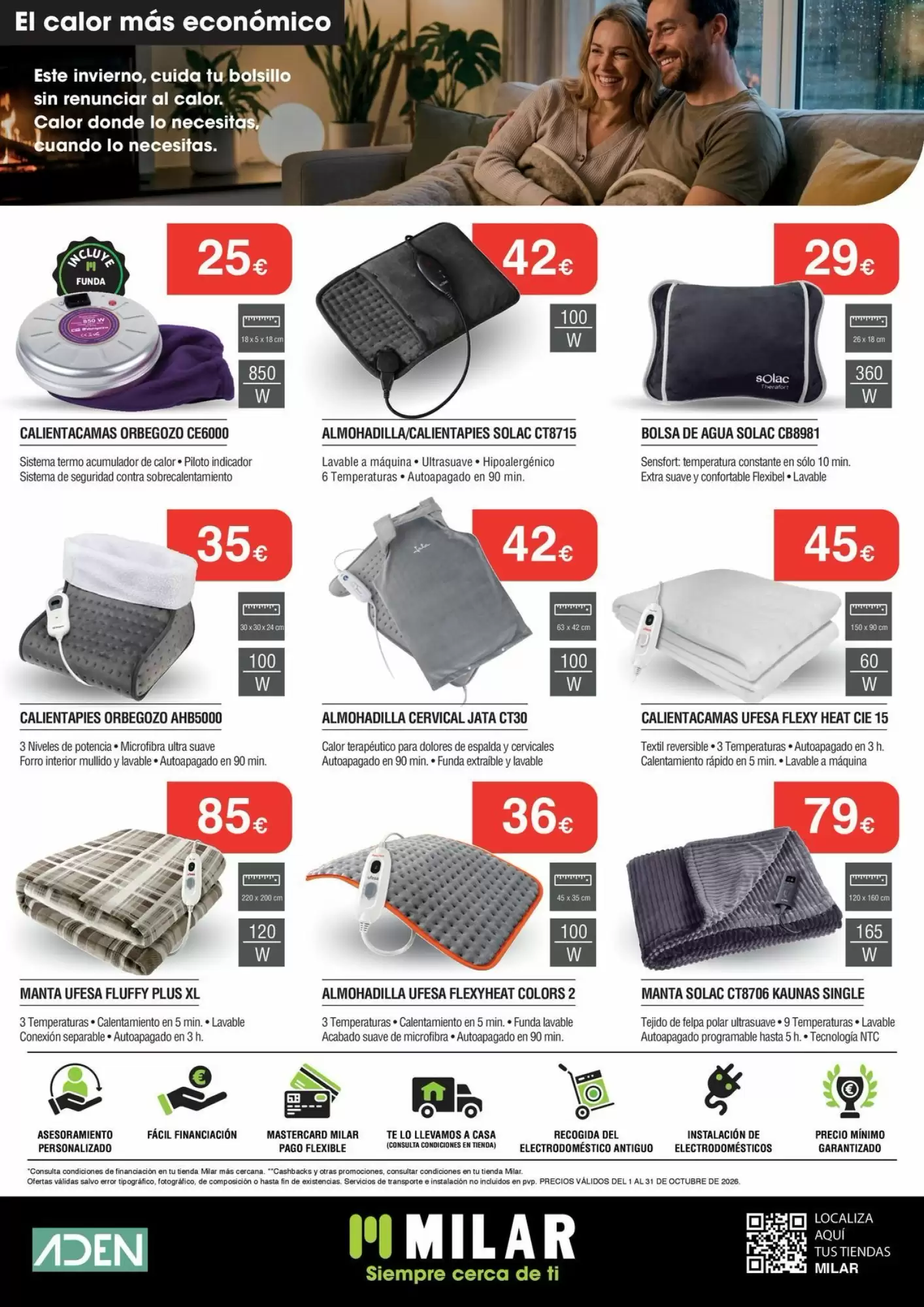 Folleto promocional de Milar válido desde el 09/10/2026 - Página 12.