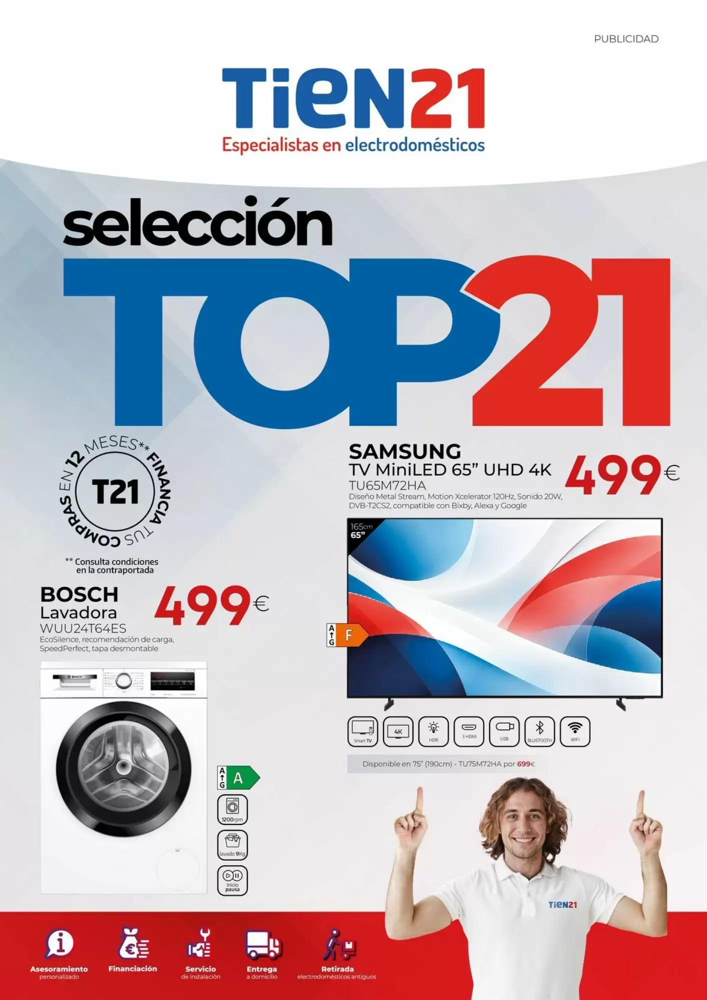 Folleto promocional de Tien 21 válido desde el 09/10/2026 - Página 1.