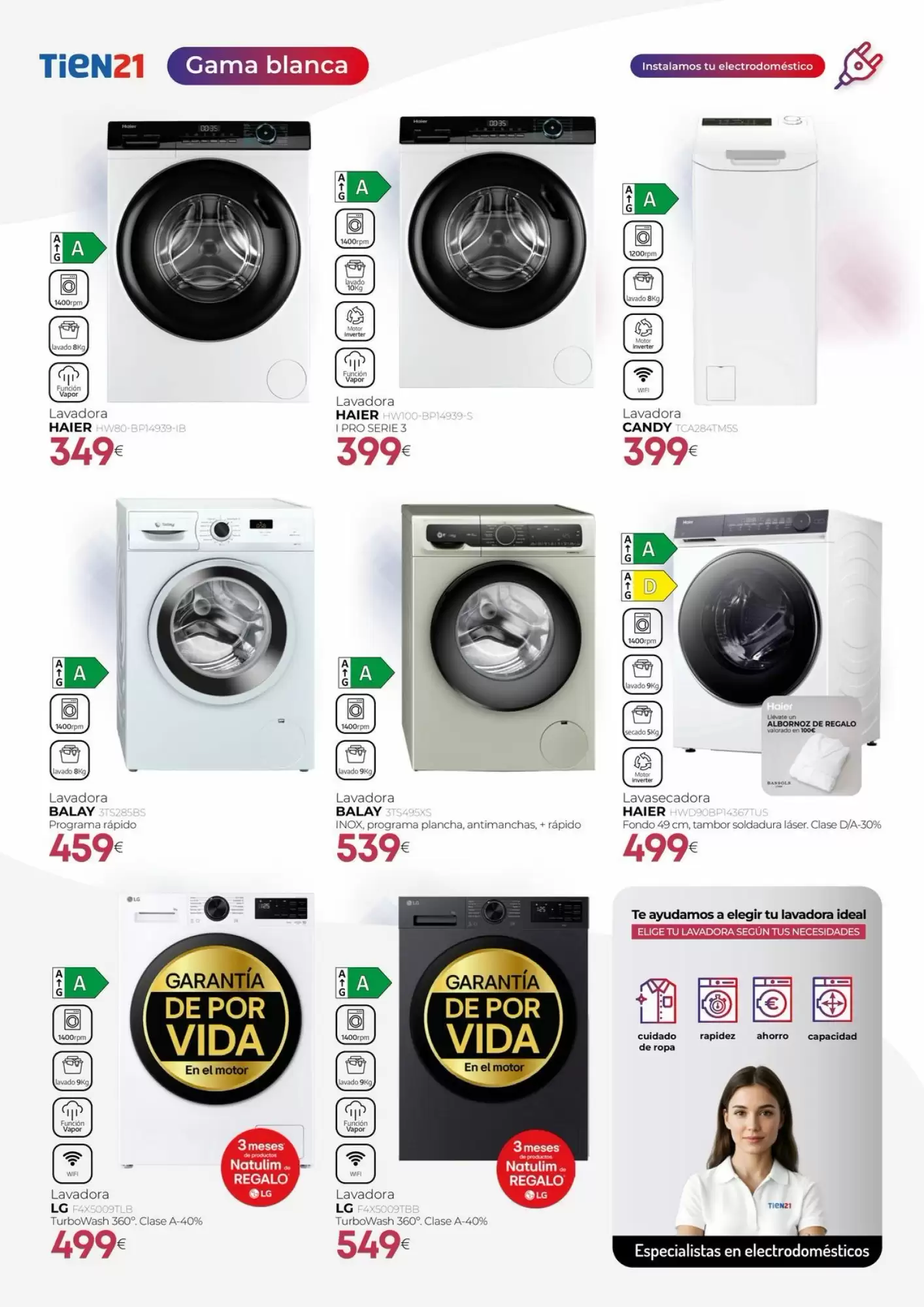 Folleto promocional de Tien 21 válido desde el 09/10/2026 - Página 2.