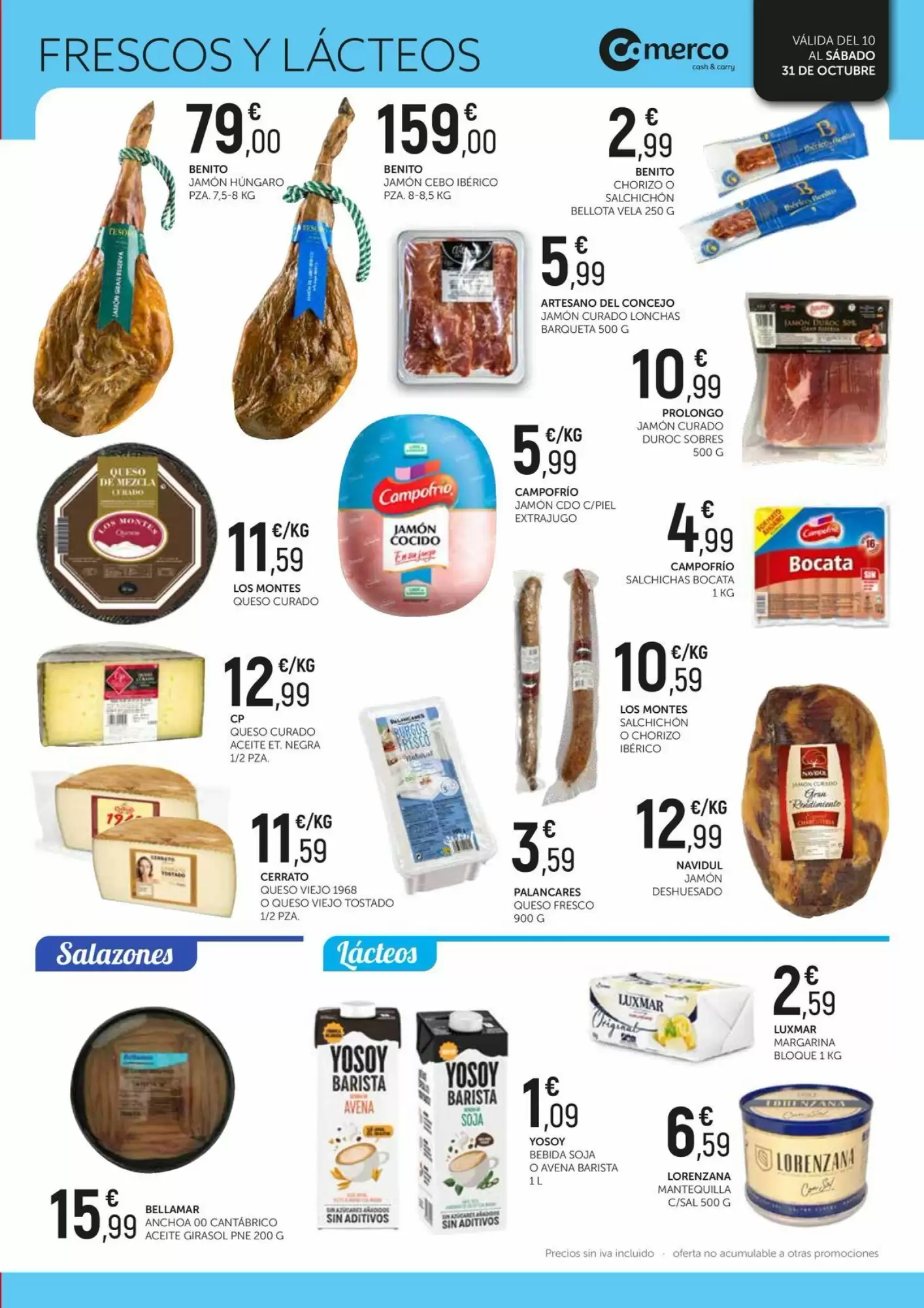 Folleto promocional de Comerco Cash & Carry válido desde el 10/10/2026 - Página 3.