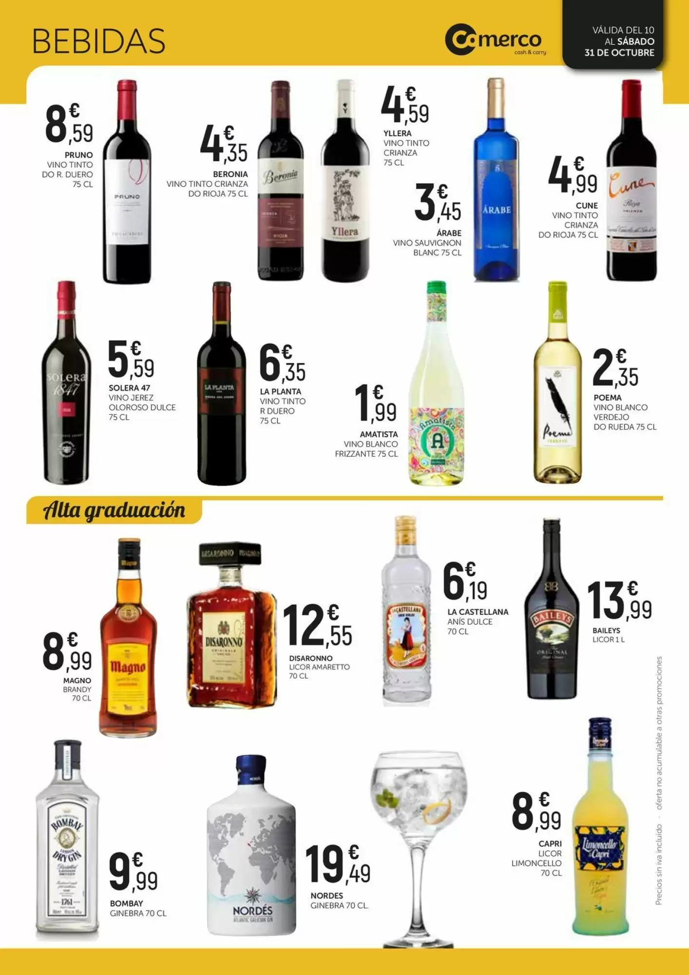 Folleto promocional de Comerco Cash & Carry válido desde el 10/10/2026 - Página 7.