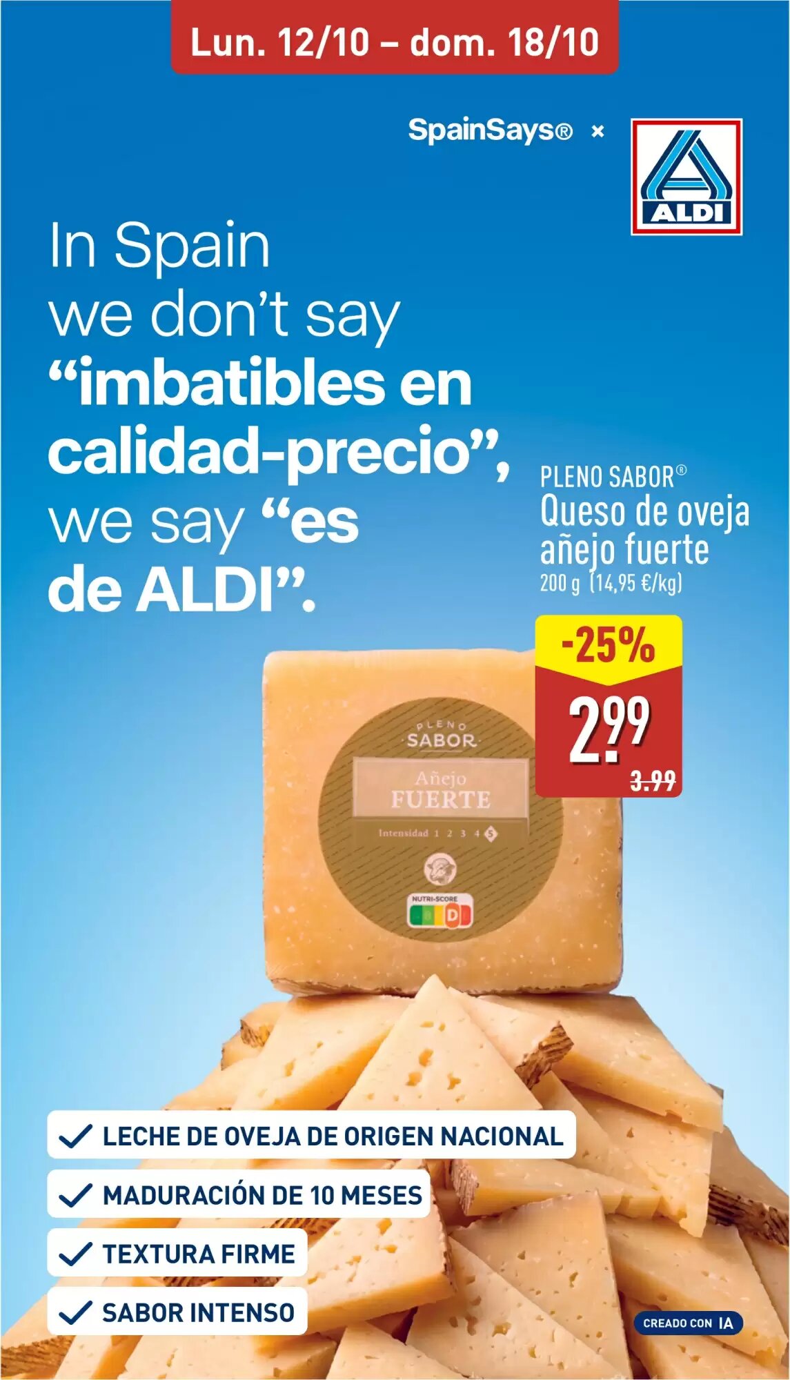 Folleto promocional de ALDI válido desde el 12/10/2026 - Página 12.