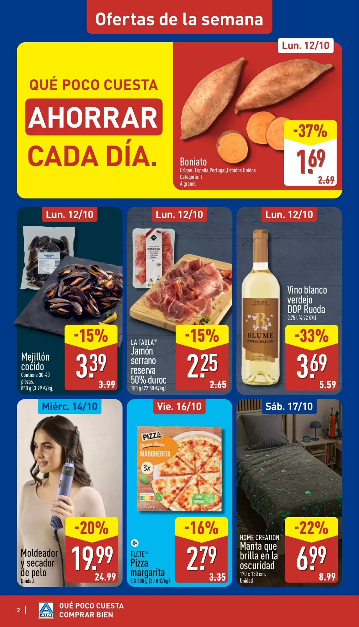Folleto promocional de ALDI válido desde el 12/10/2026 - Página 2.