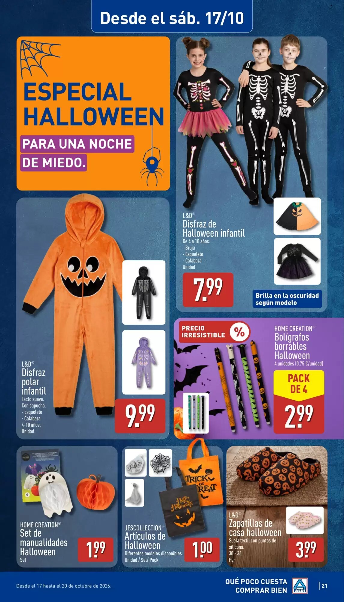 Folleto promocional de ALDI válido desde el 12/10/2026 - Página 21.