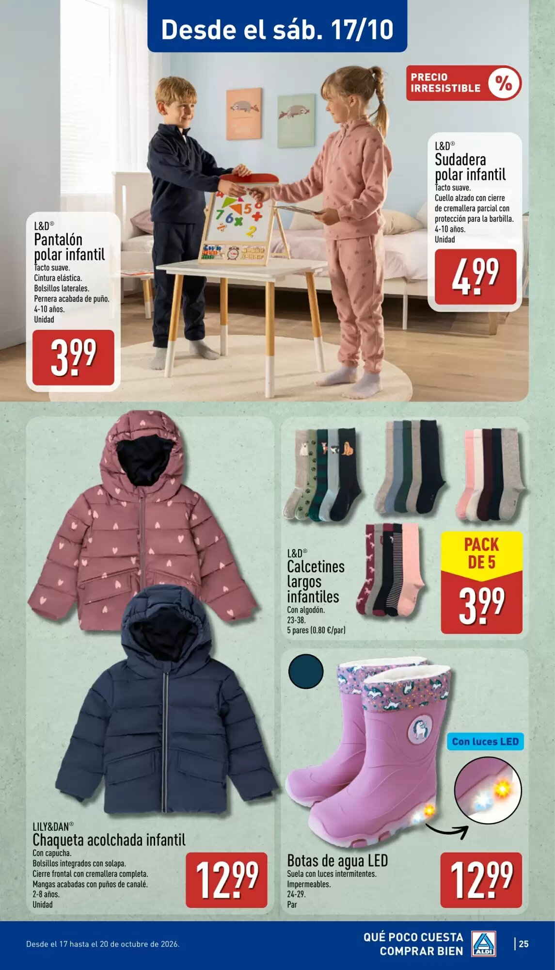 Folleto promocional de ALDI válido desde el 12/10/2026 - Página 25.