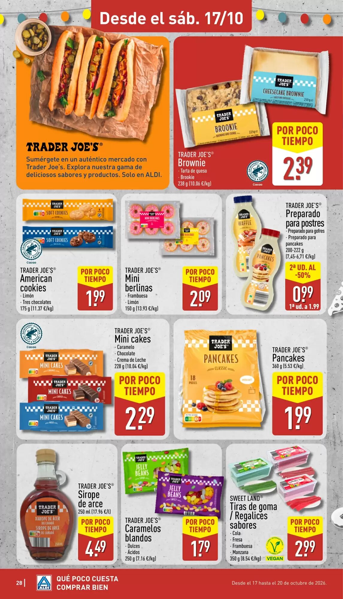 Folleto promocional de ALDI válido desde el 12/10/2026 - Página 28.