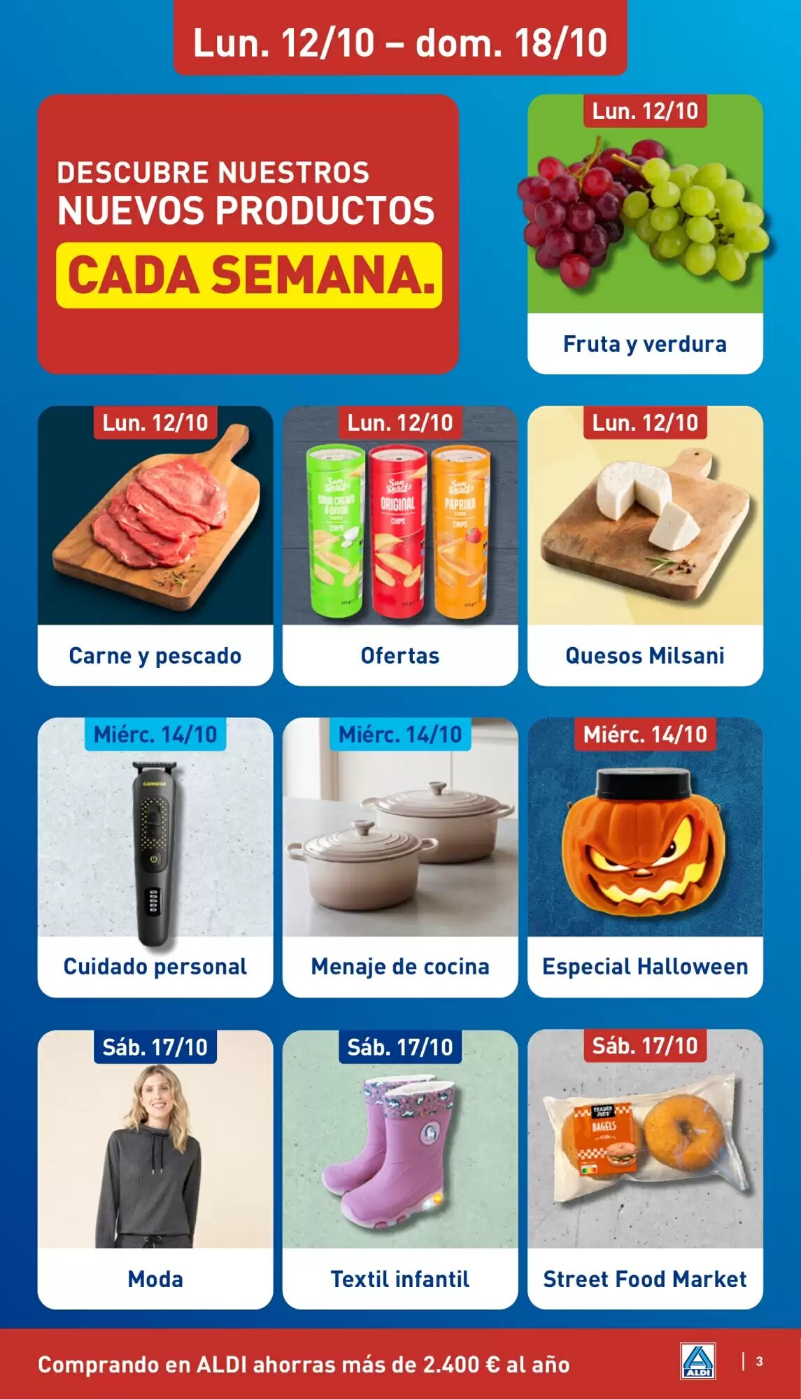 Folleto promocional de ALDI válido desde el 12/10/2026 - Página 3.