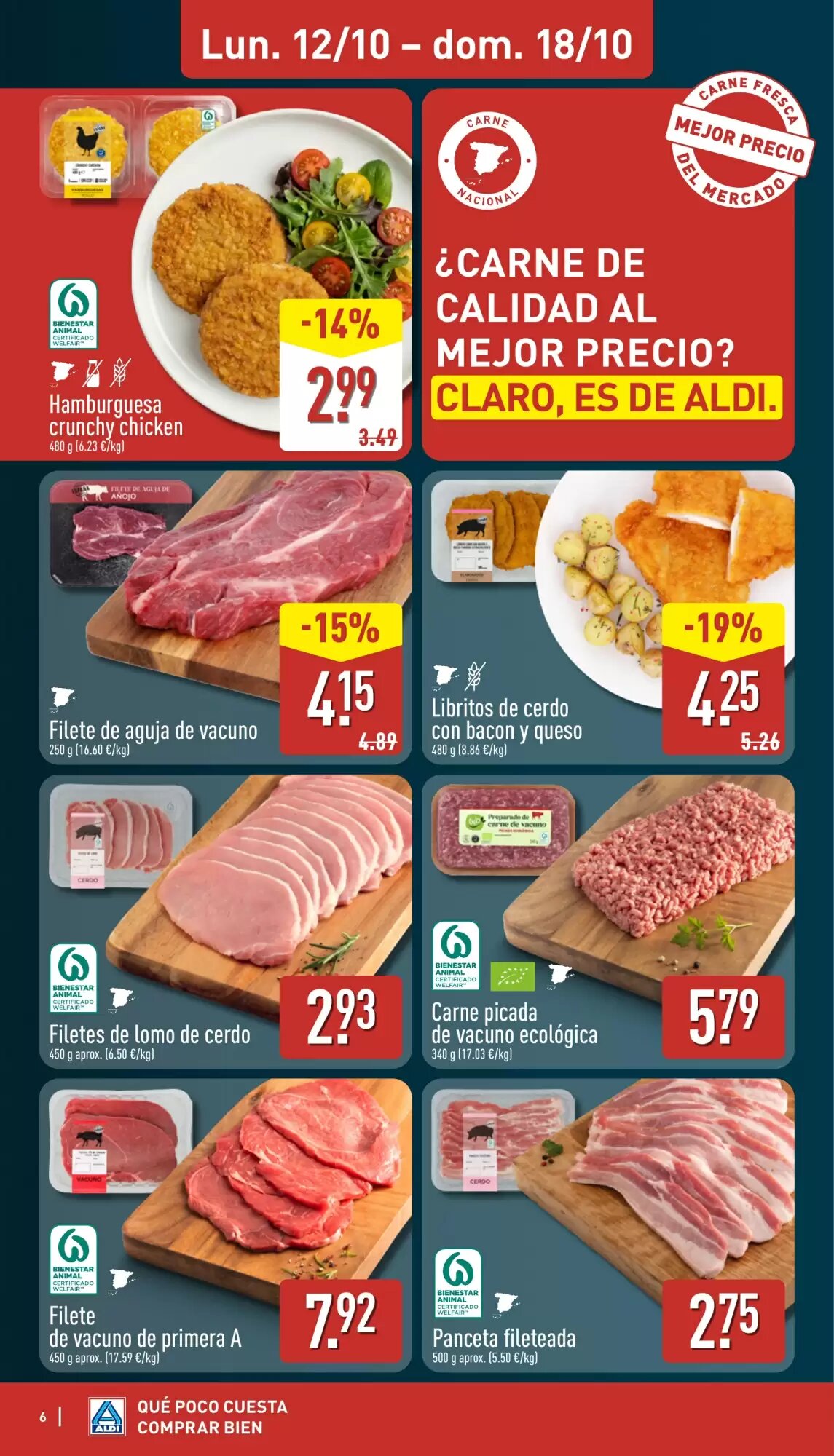 Folleto promocional de ALDI válido desde el 12/10/2026 - Página 6.