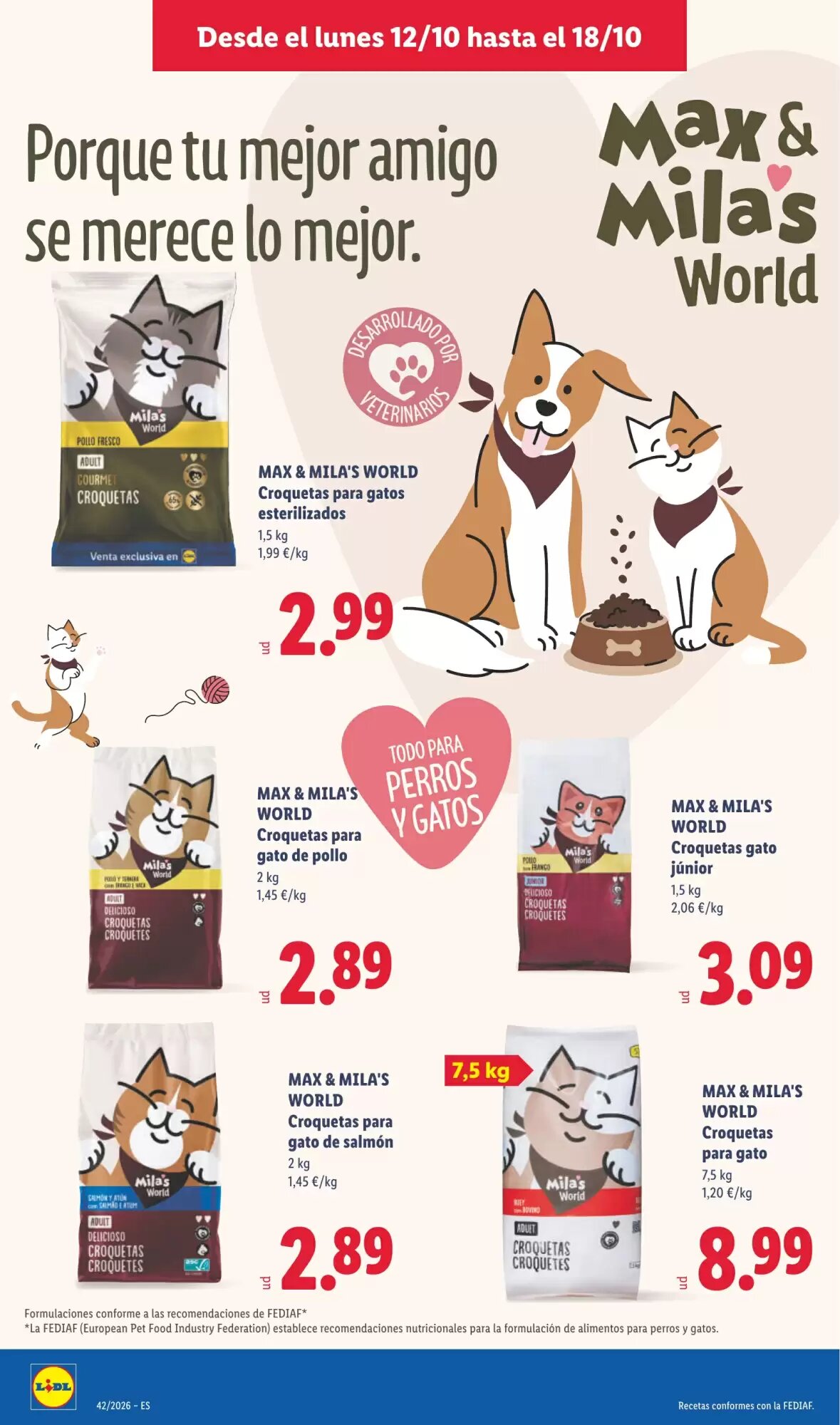 Folleto promocional de Lidl válido desde el 12/10/2026 - Página 12.