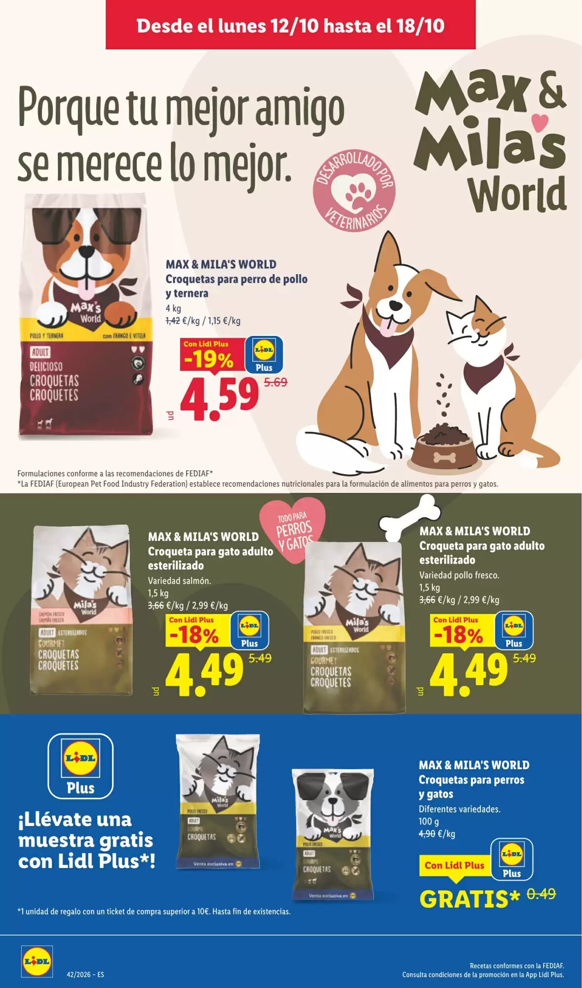Folleto promocional de Lidl válido desde el 12/10/2026 - Página 14.