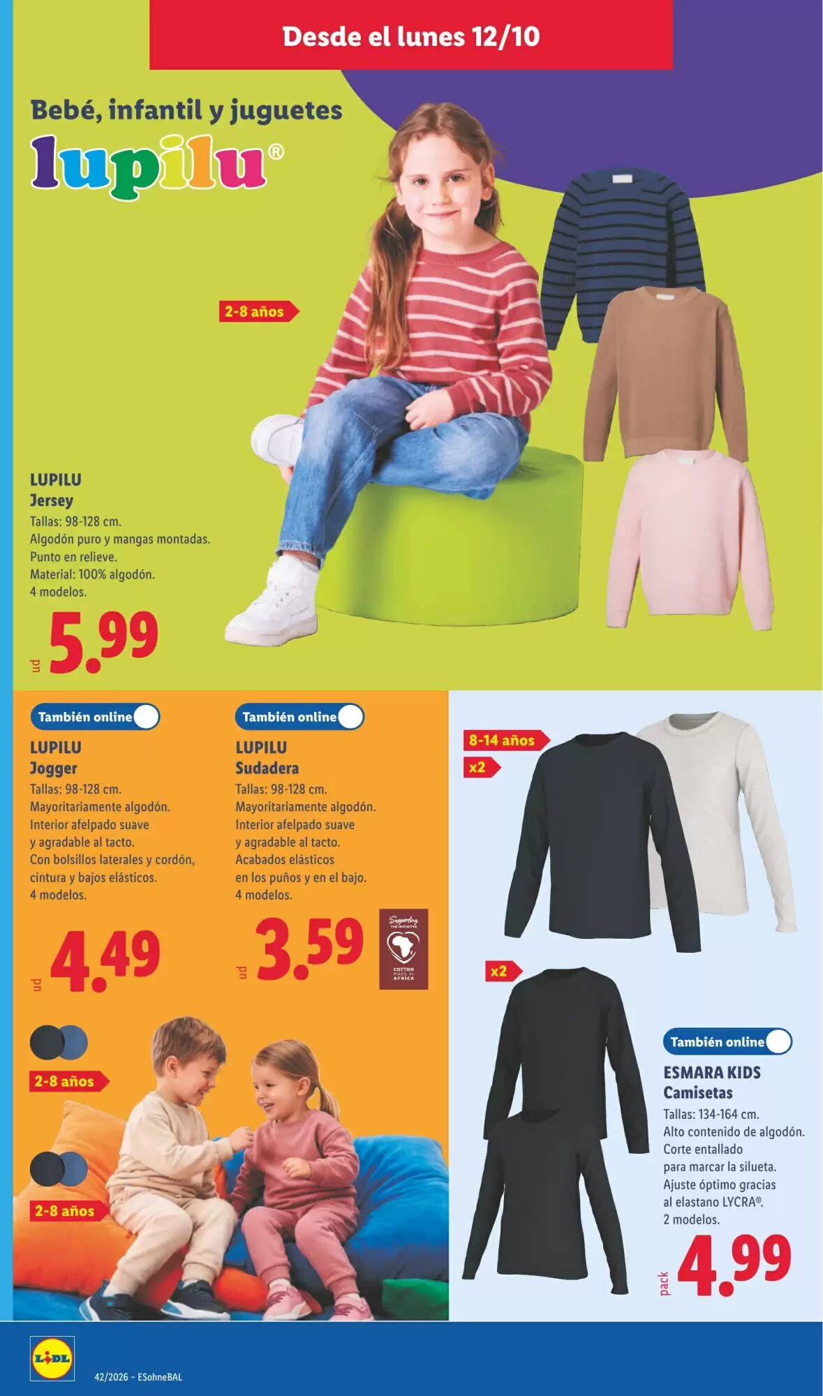 Folleto promocional de Lidl válido desde el 12/10/2026 - Página 16.