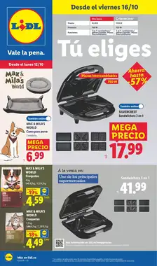 Folleto promocional de Lidl válido desde el 12/10/2026