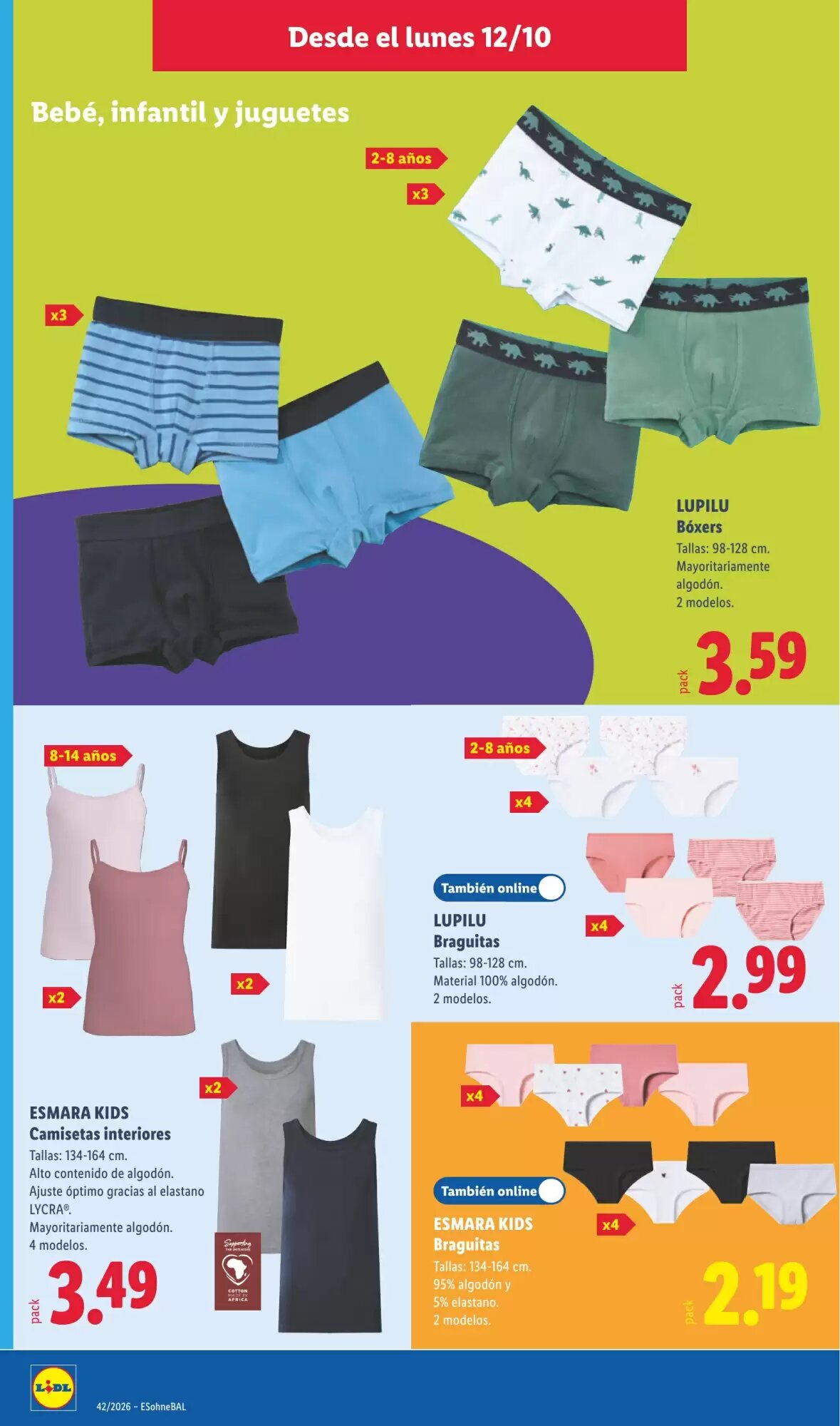 Folleto promocional de Lidl válido desde el 12/10/2026 - Página 20.