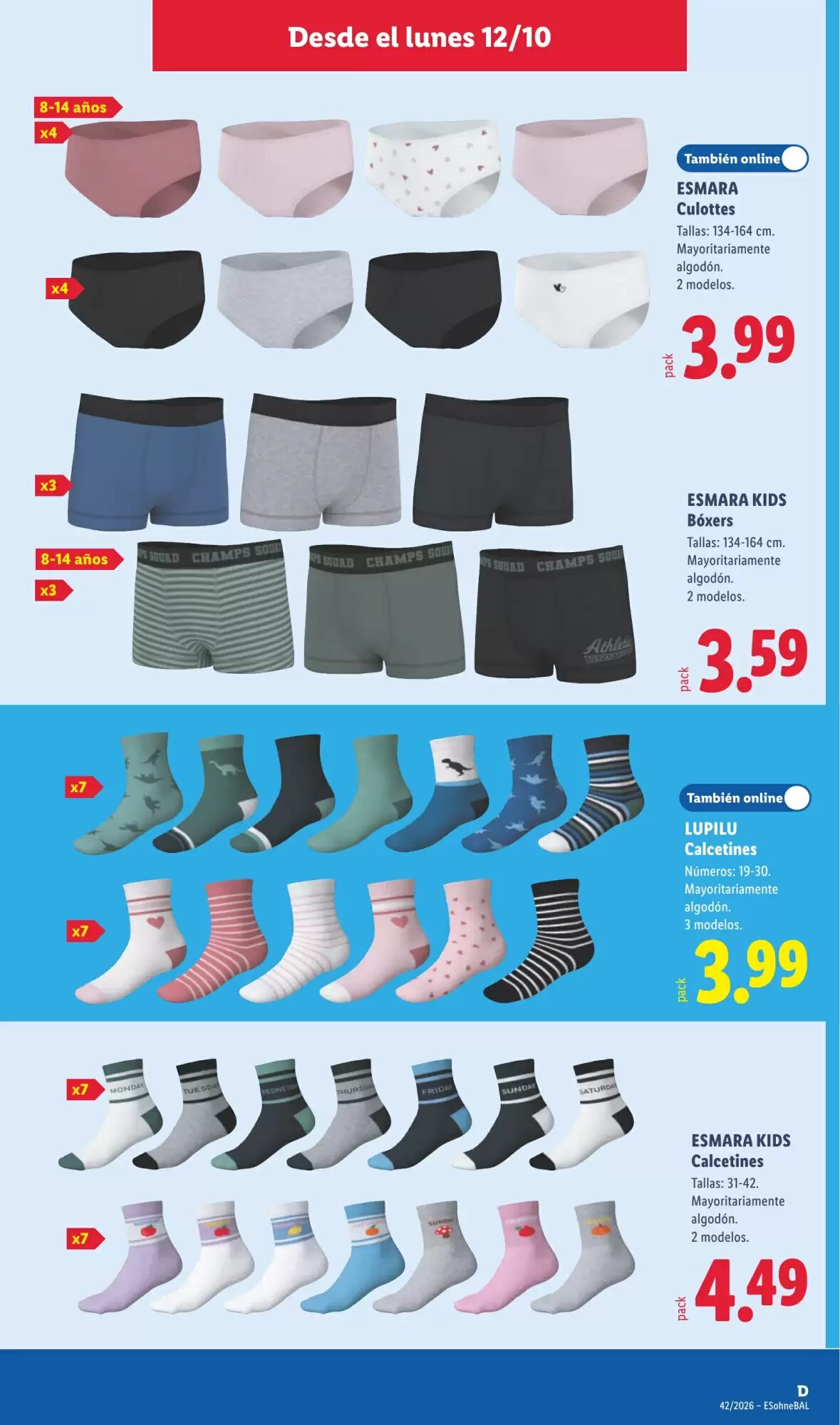 Folleto promocional de Lidl válido desde el 12/10/2026 - Página 21.