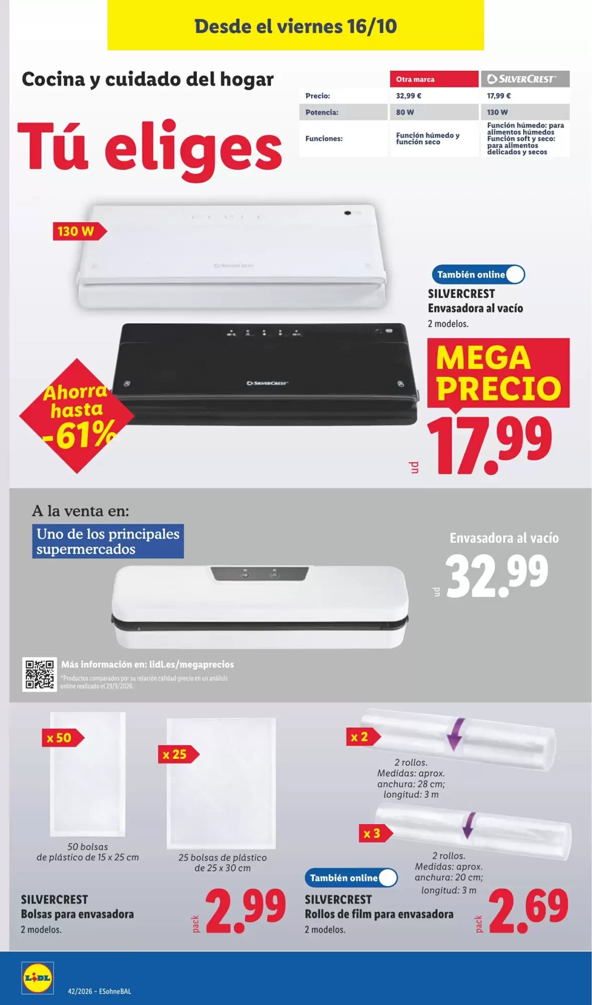 Folleto promocional de Lidl válido desde el 12/10/2026 - Página 26.