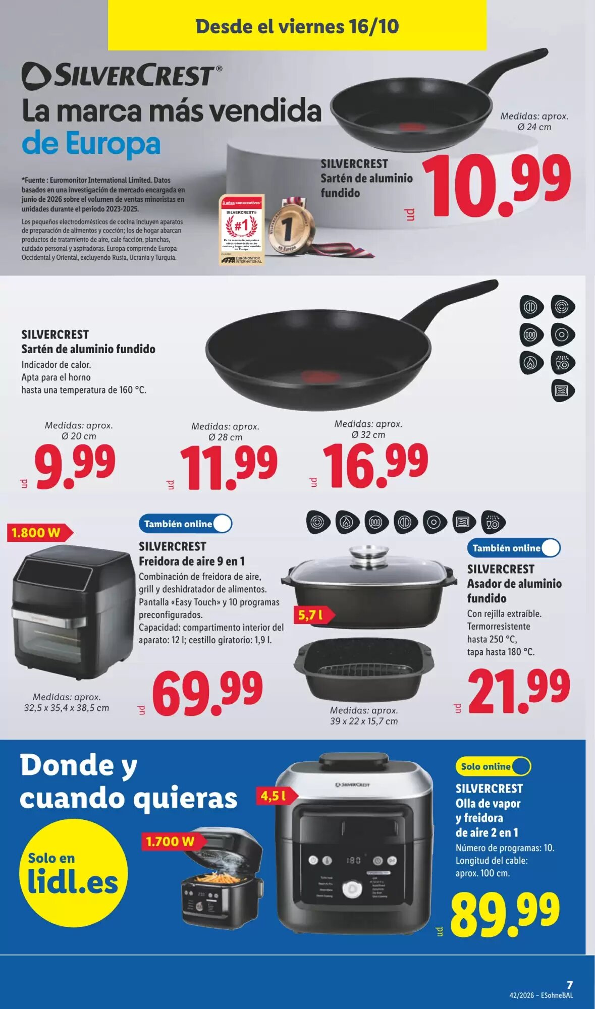 Folleto promocional de Lidl válido desde el 12/10/2026 - Página 27.