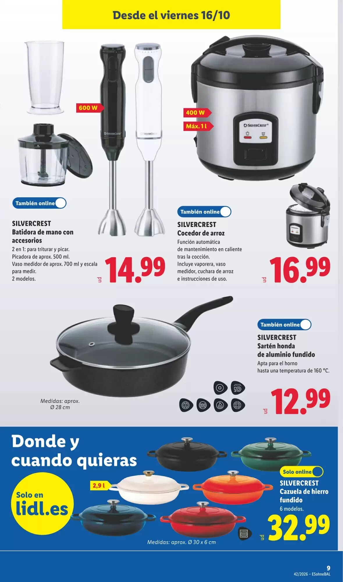 Folleto promocional de Lidl válido desde el 12/10/2026 - Página 29.