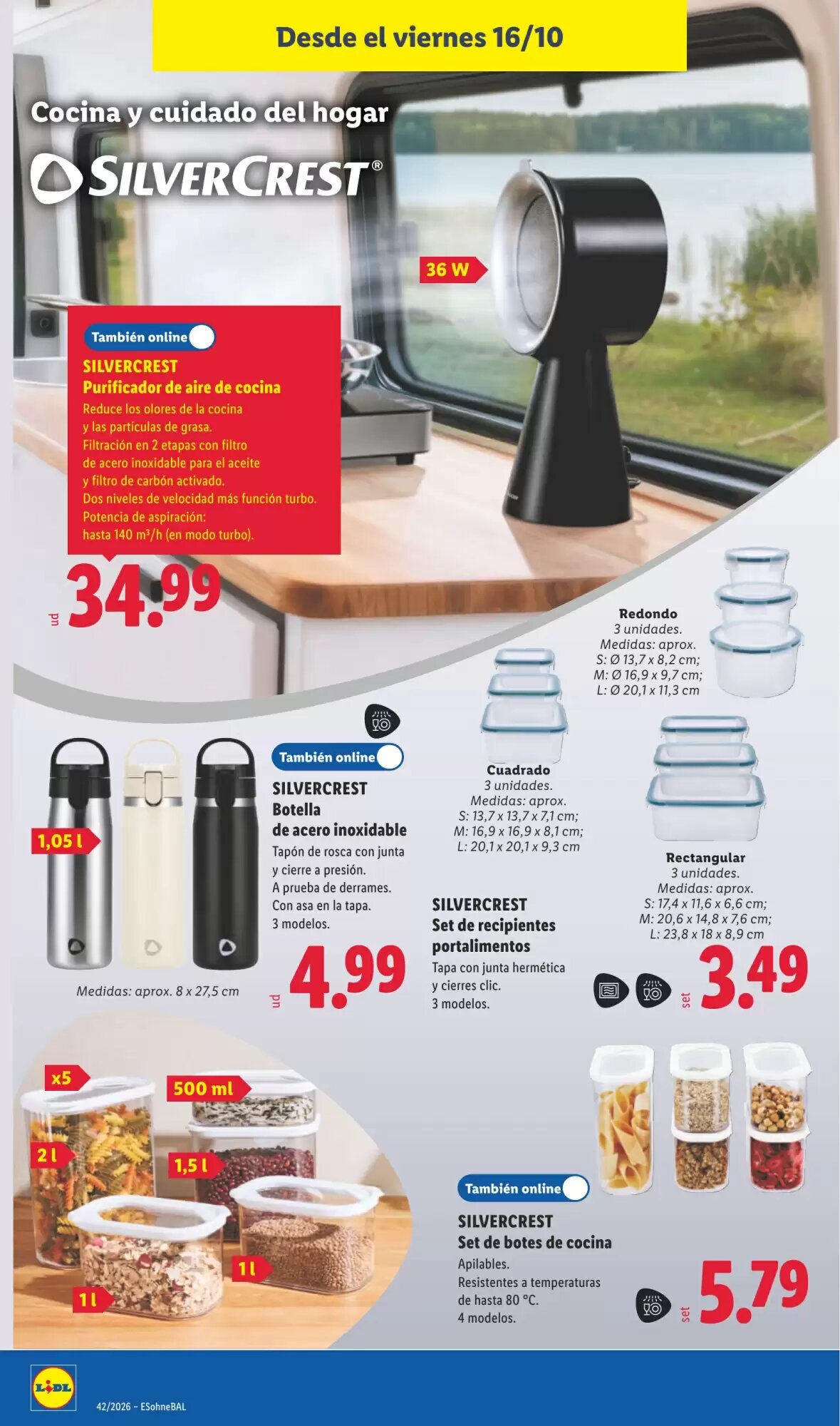 Folleto promocional de Lidl válido desde el 12/10/2026 - Página 30.