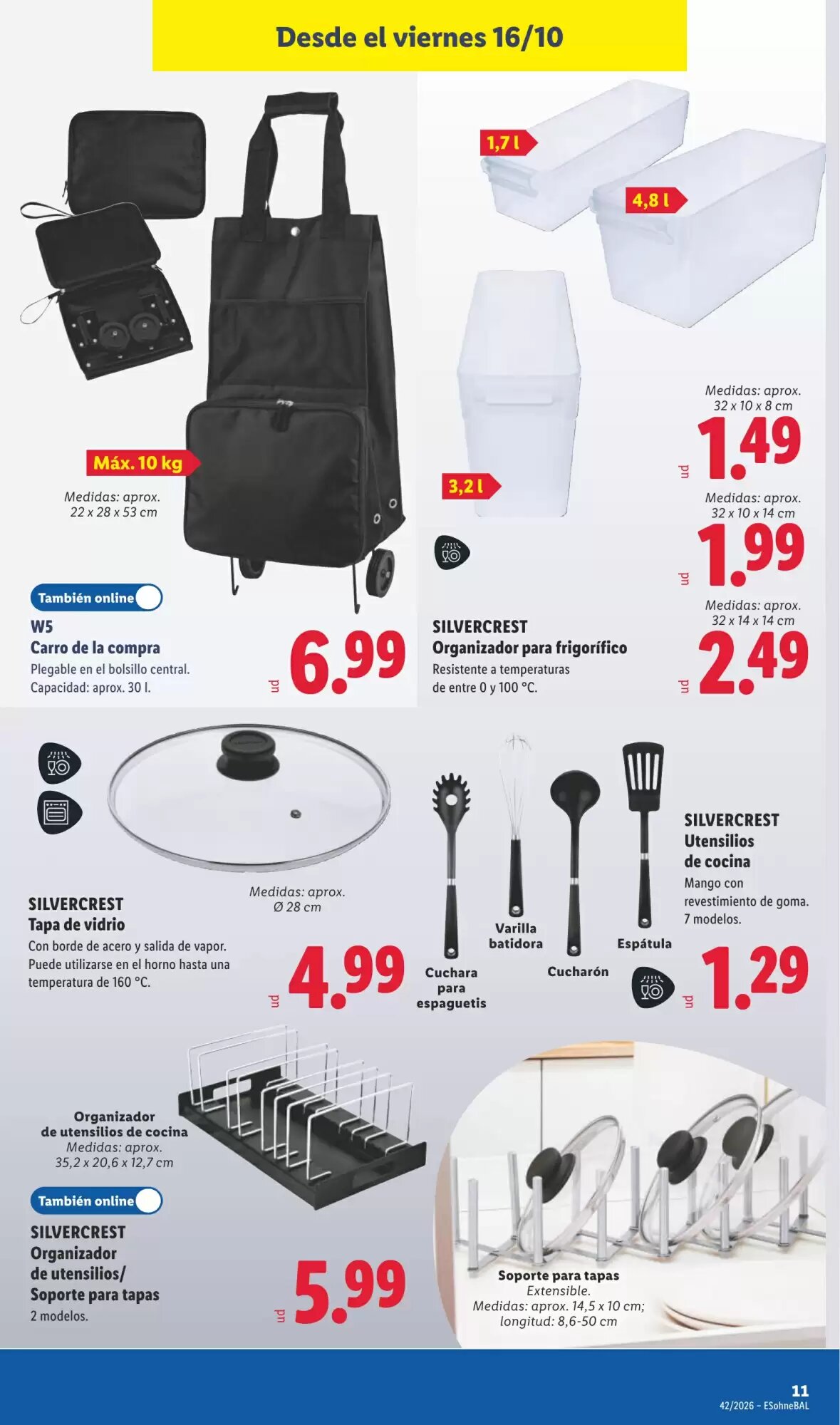 Folleto promocional de Lidl válido desde el 12/10/2026 - Página 31.