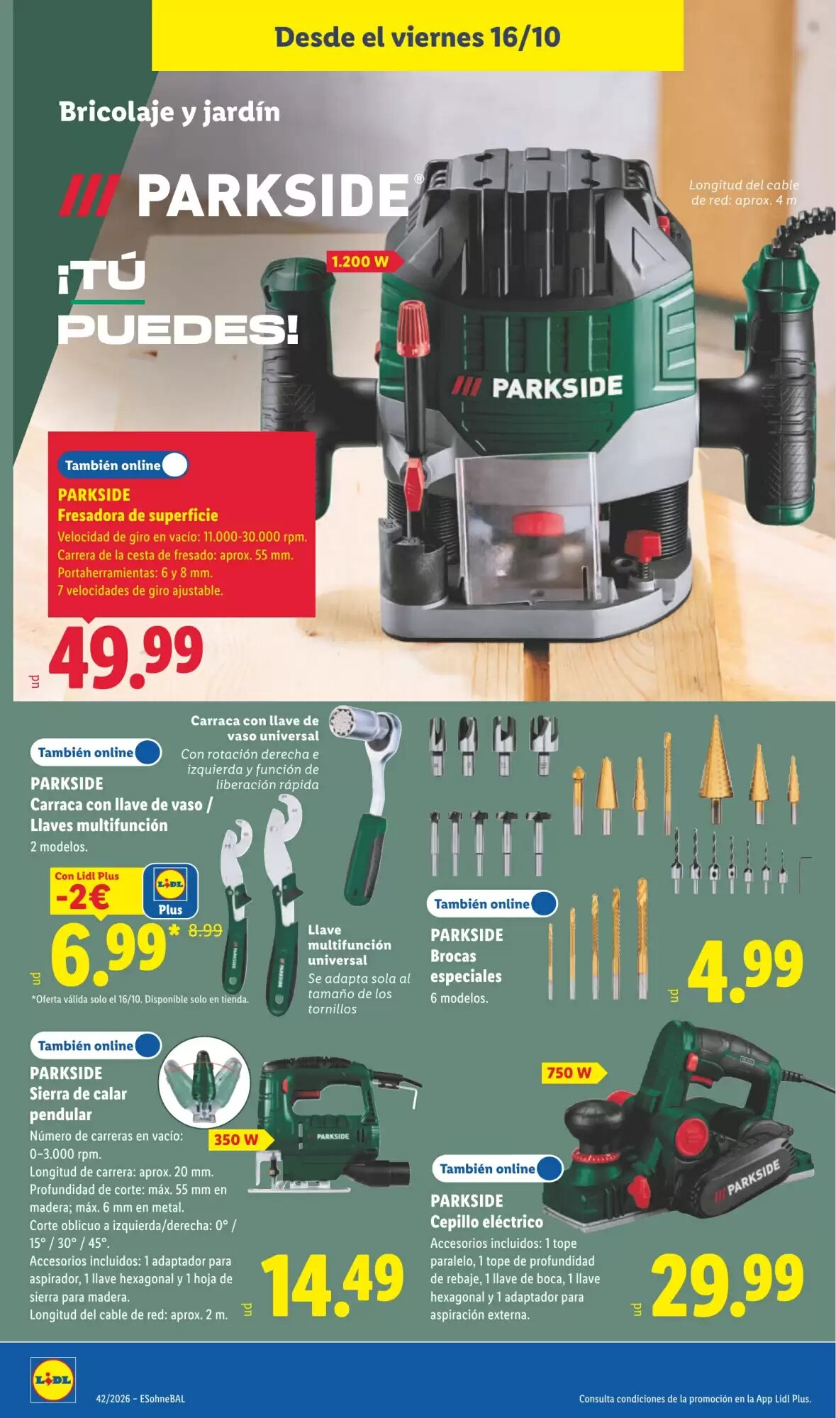 Folleto promocional de Lidl válido desde el 12/10/2026 - Página 32.