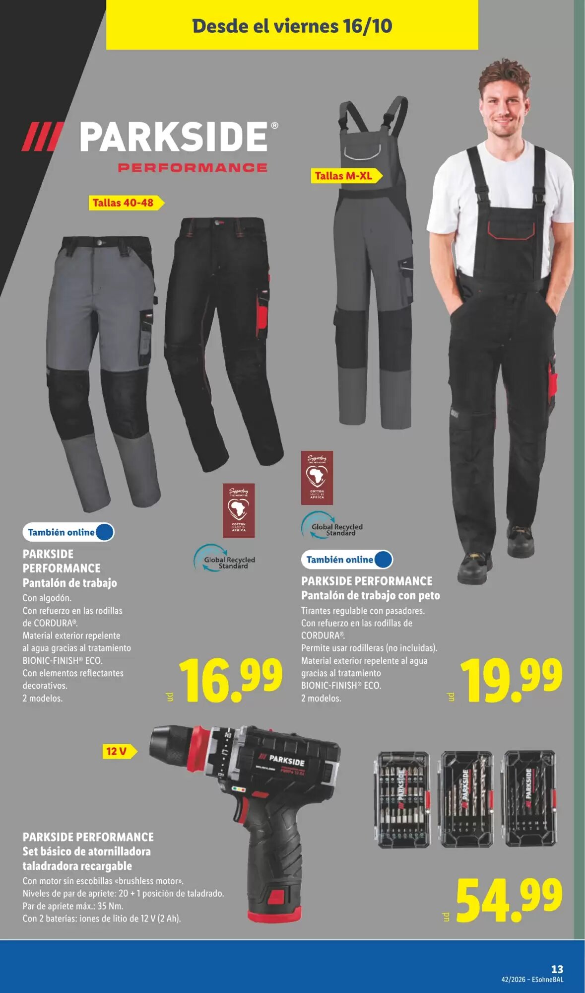 Folleto promocional de Lidl válido desde el 12/10/2026 - Página 33.