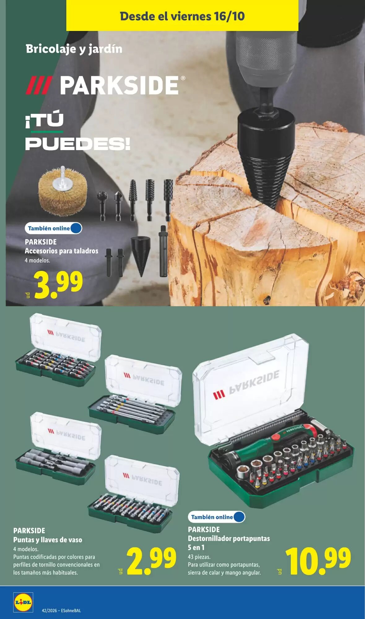 Folleto promocional de Lidl válido desde el 12/10/2026 - Página 34.