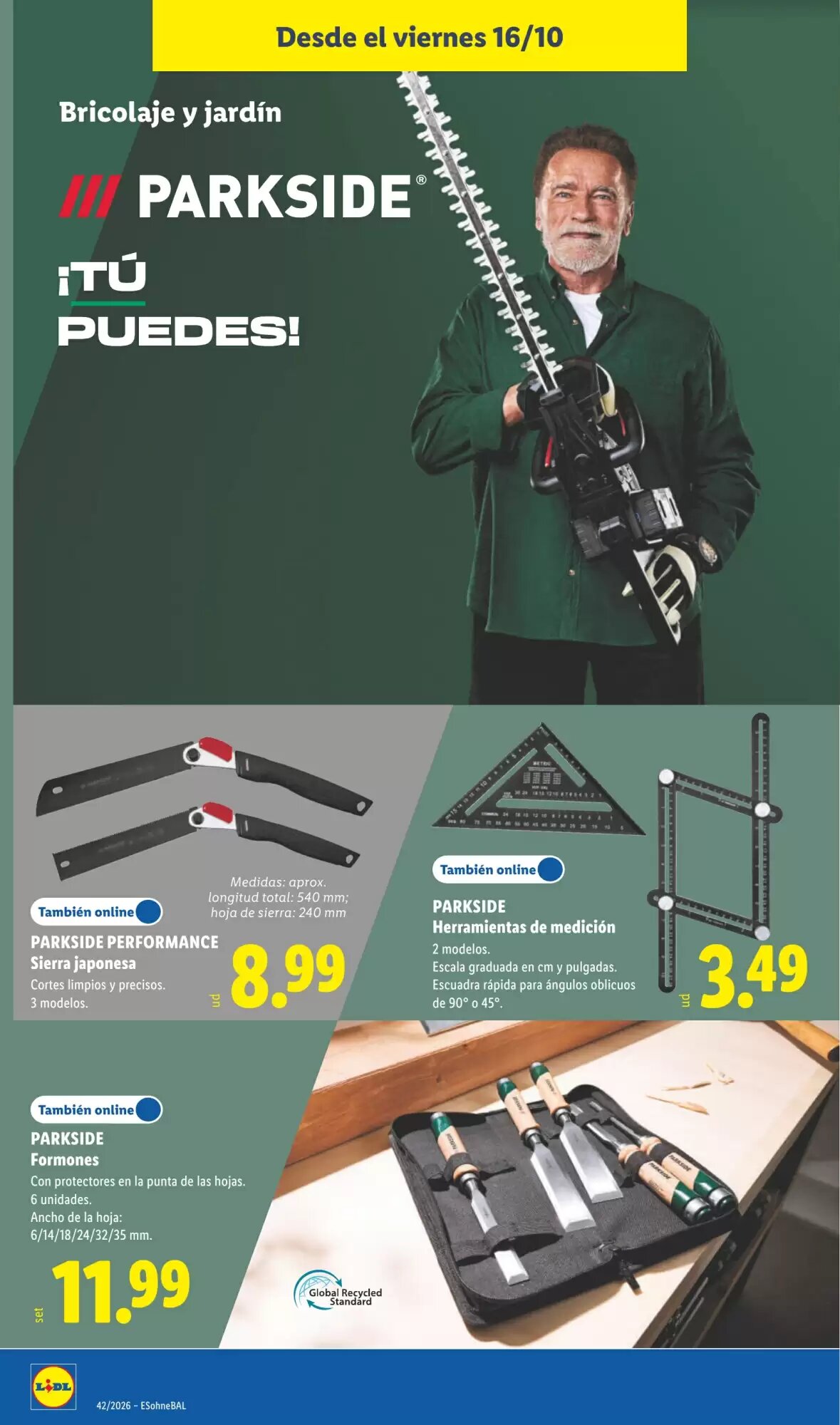Folleto promocional de Lidl válido desde el 12/10/2026 - Página 36.