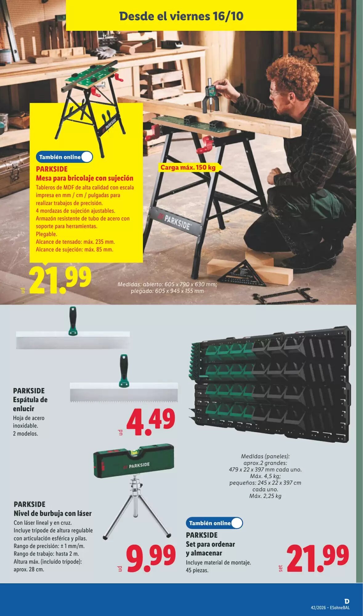Folleto promocional de Lidl válido desde el 12/10/2026 - Página 37.