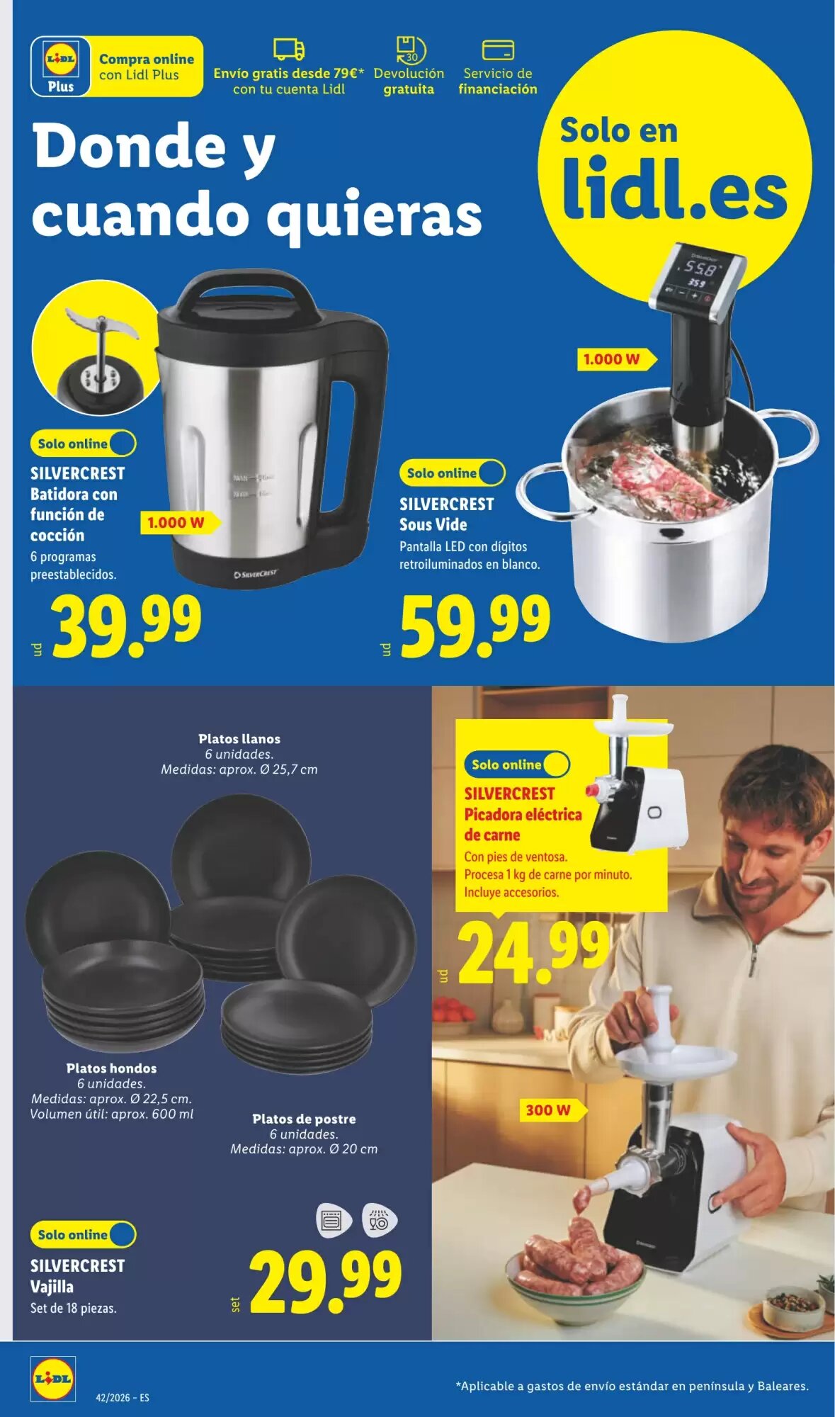 Folleto promocional de Lidl válido desde el 12/10/2026 - Página 4.