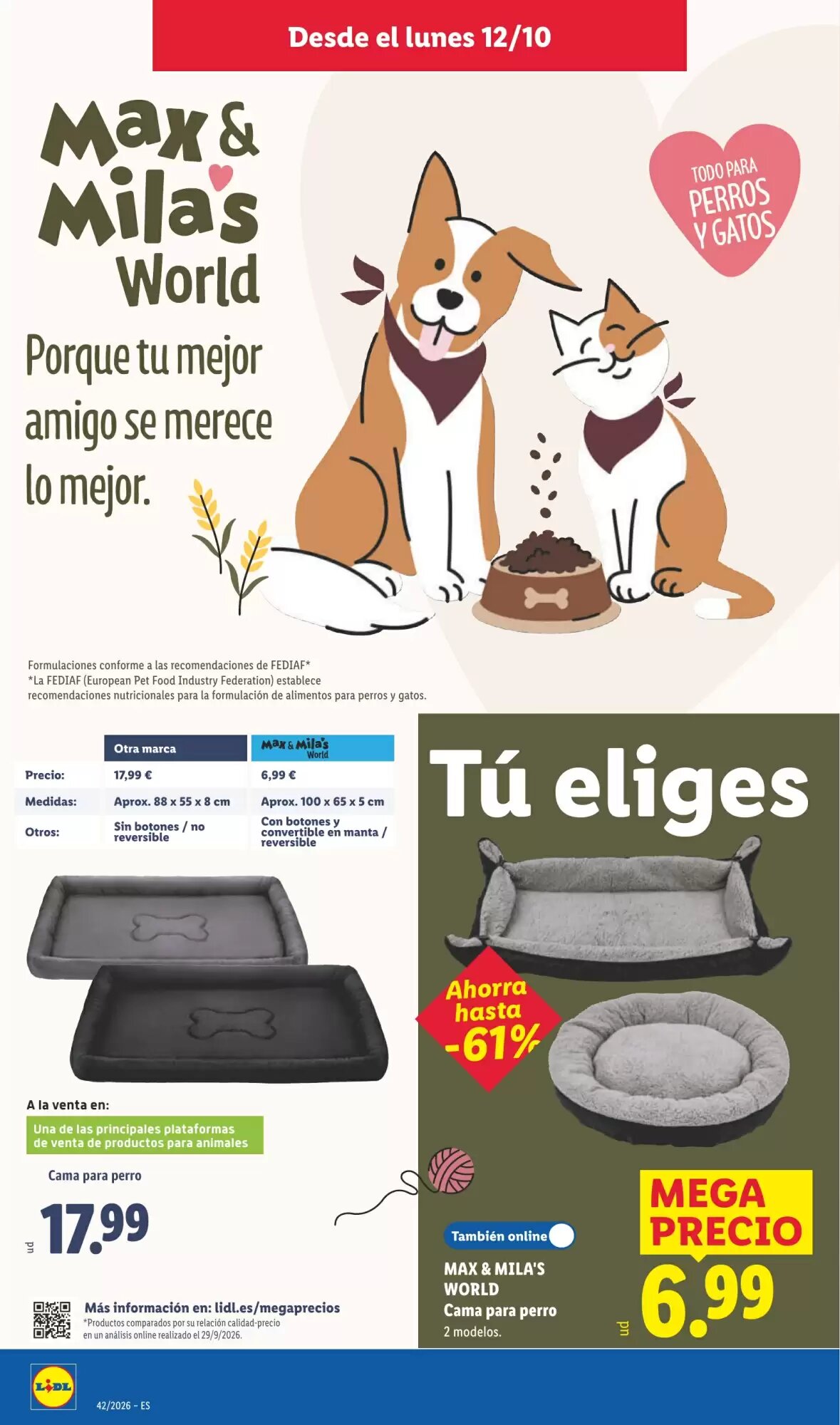 Folleto promocional de Lidl válido desde el 12/10/2026 - Página 6.