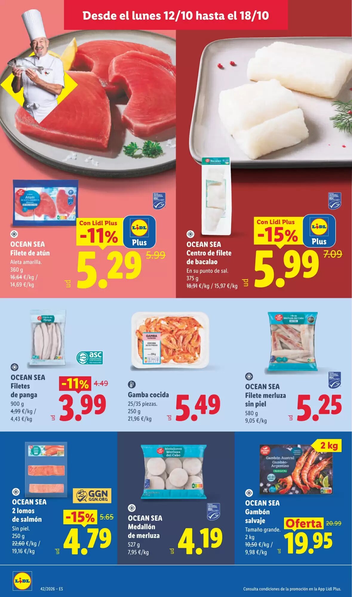 Folleto promocional de Lidl válido desde el 12/10/2026 - Página 10.