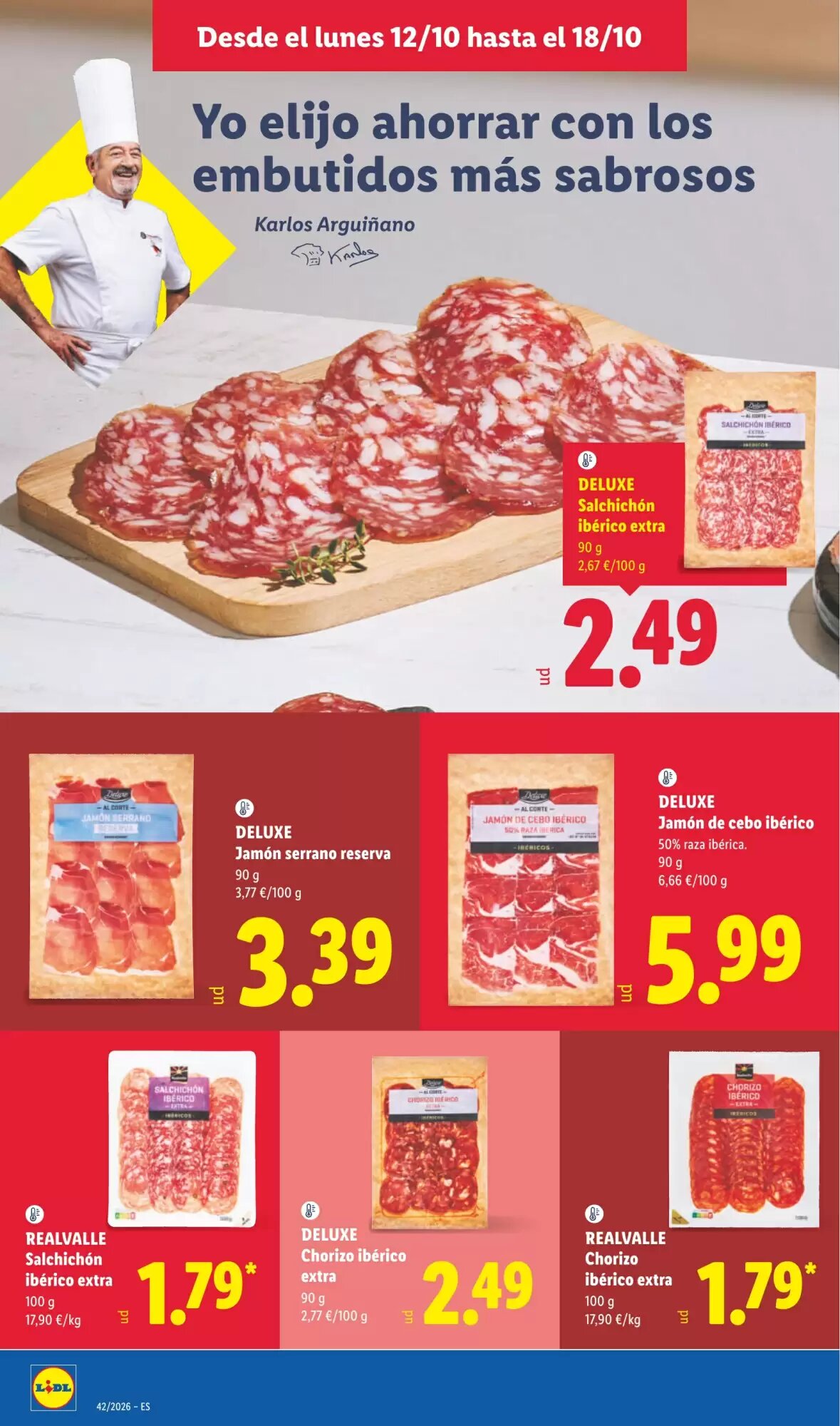 Folleto promocional de Lidl válido desde el 12/10/2026 - Página 12.