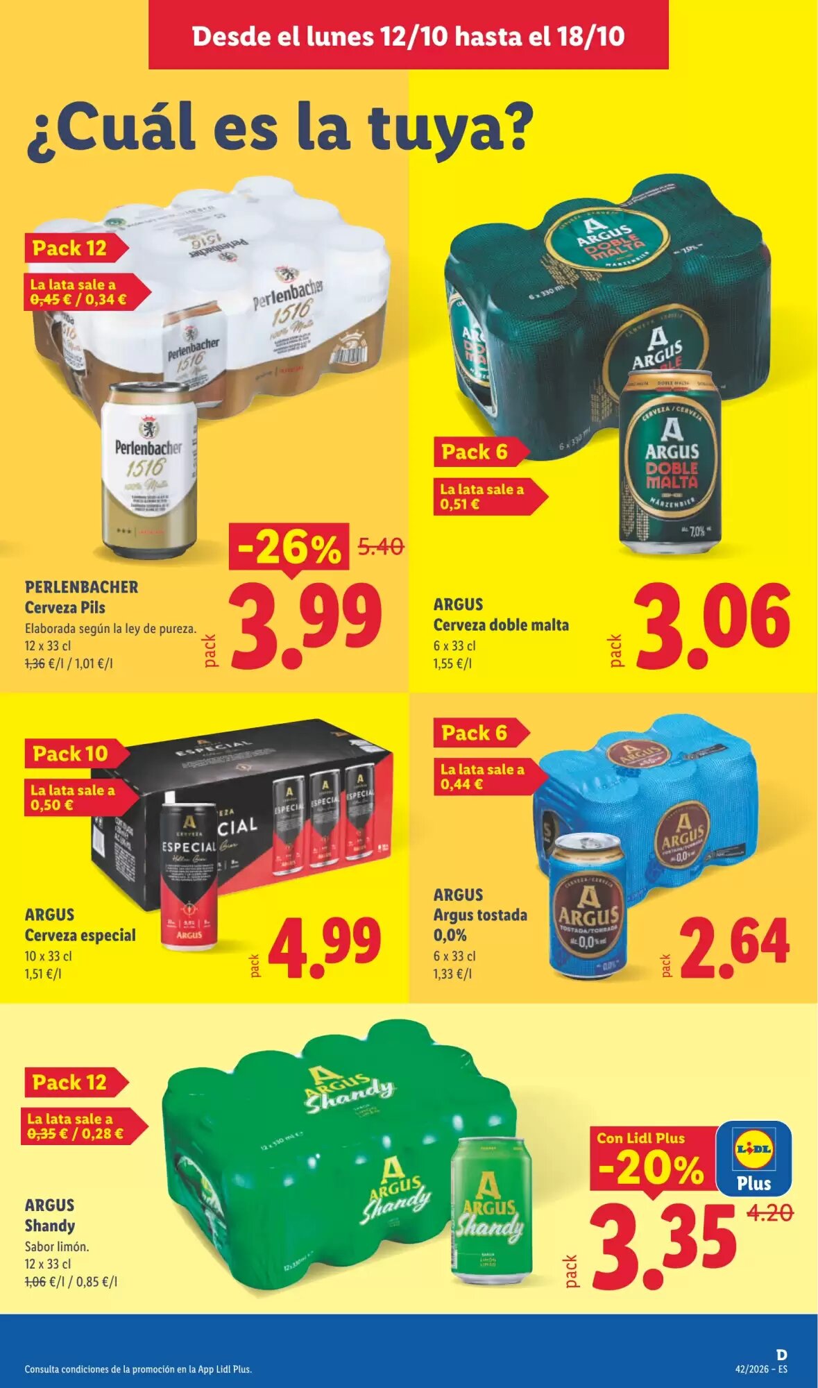 Folleto promocional de Lidl válido desde el 12/10/2026 - Página 13.