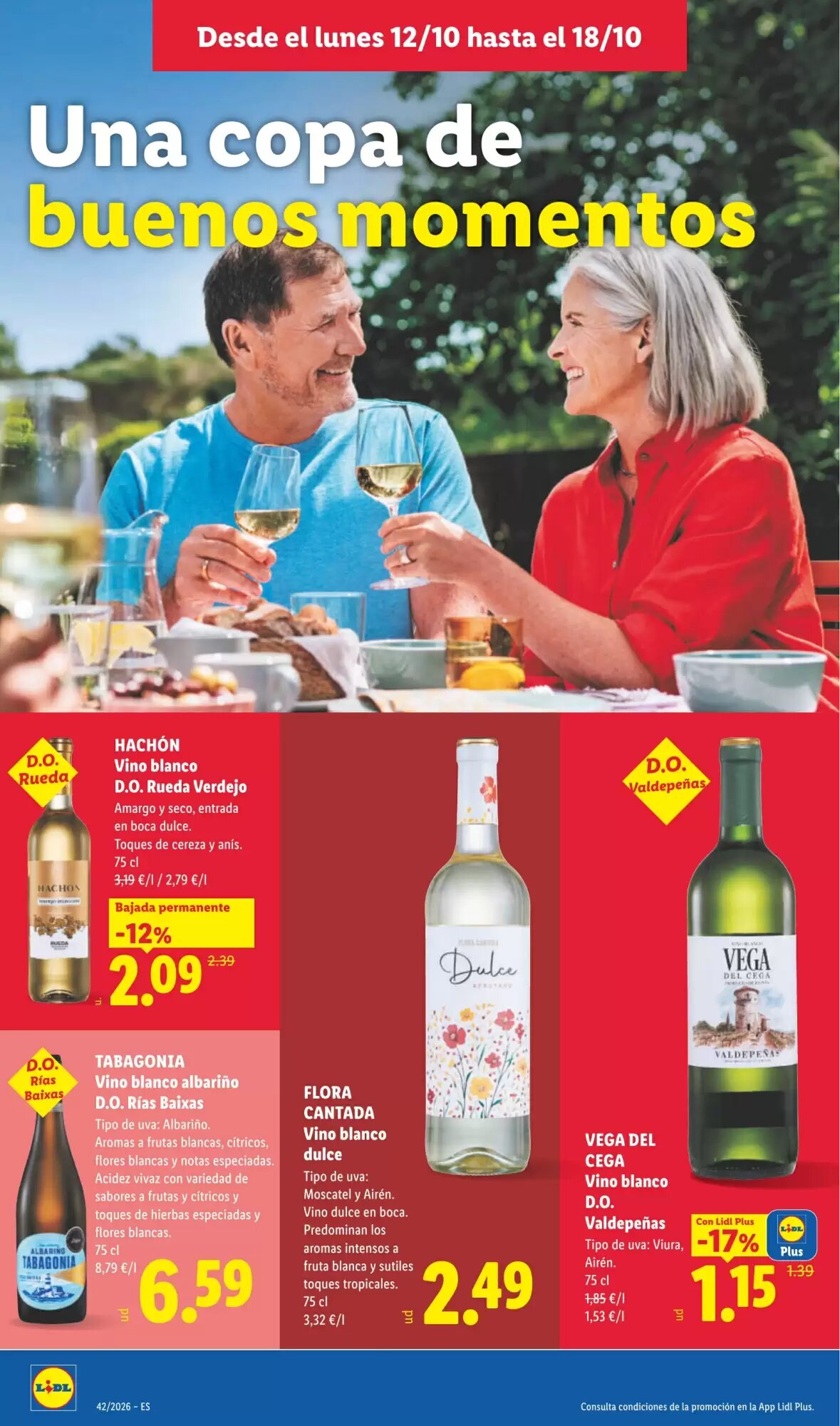 Folleto promocional de Lidl válido desde el 12/10/2026 - Página 14.