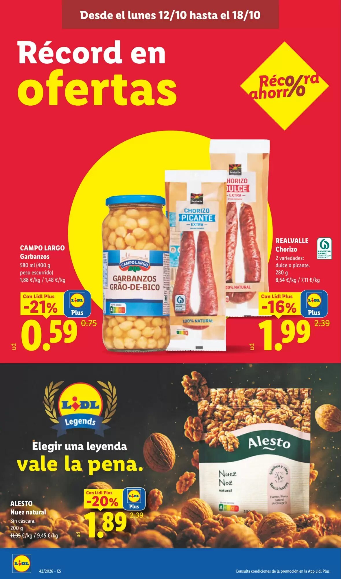 Folleto promocional de Lidl válido desde el 12/10/2026 - Página 18.