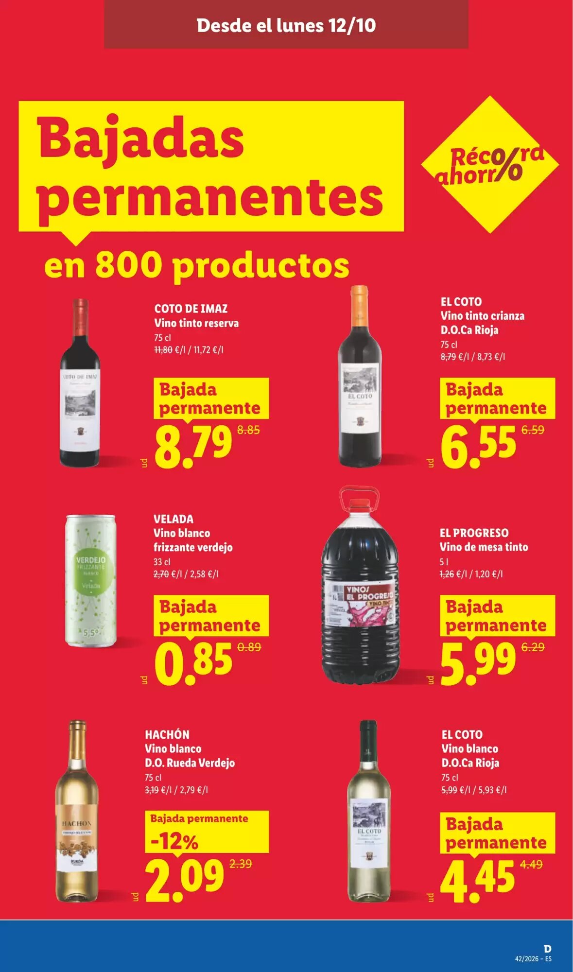 Folleto promocional de Lidl válido desde el 12/10/2026 - Página 21.