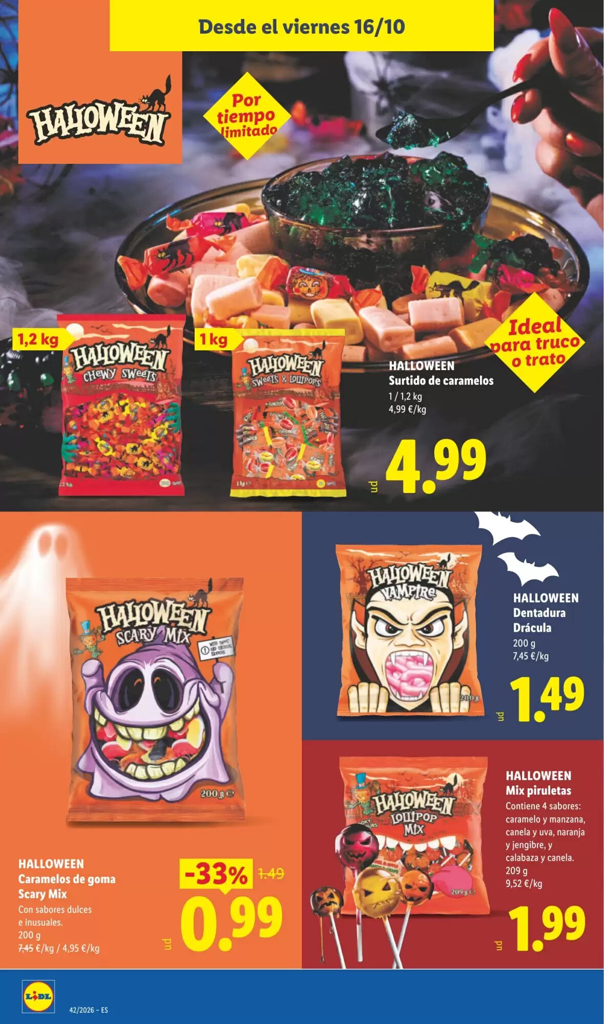 Folleto promocional de Lidl válido desde el 12/10/2026 - Página 32.