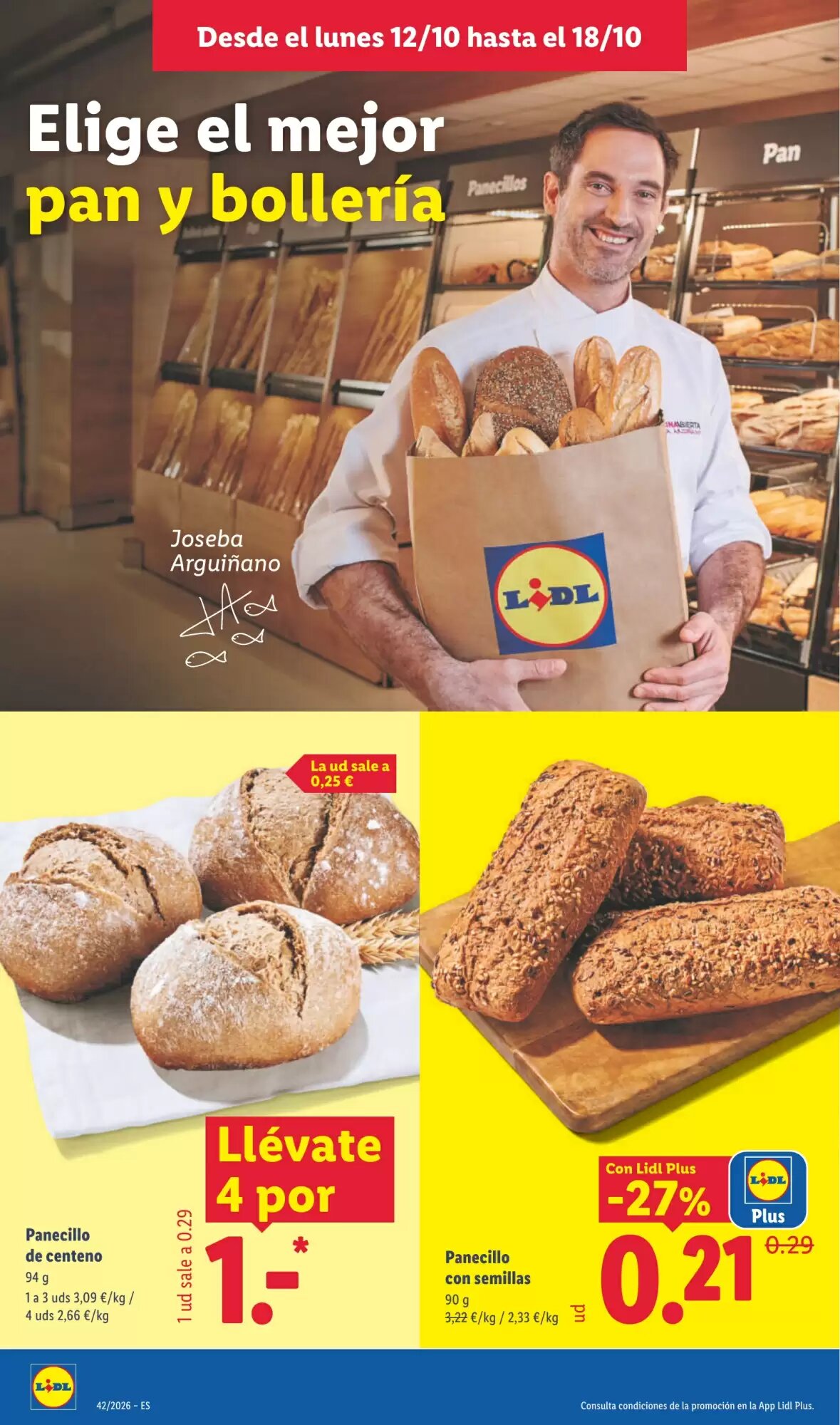 Folleto promocional de Lidl válido desde el 12/10/2026 - Página 4.