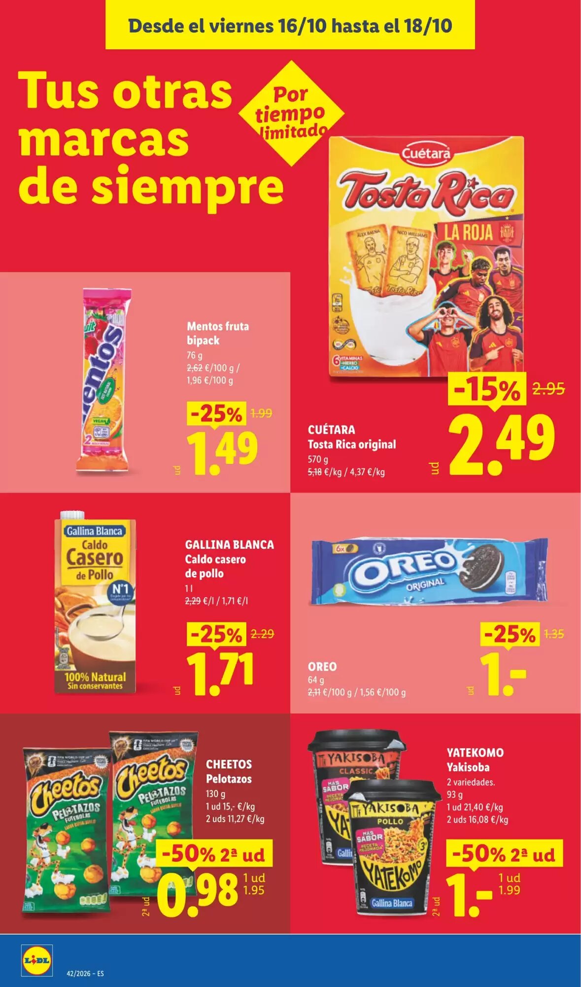 Folleto promocional de Lidl válido desde el 12/10/2026 - Página 48.