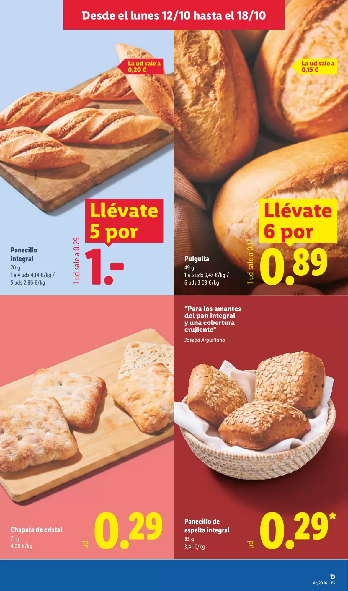 Folleto promocional de Lidl válido desde el 12/10/2026 - Página 5.
