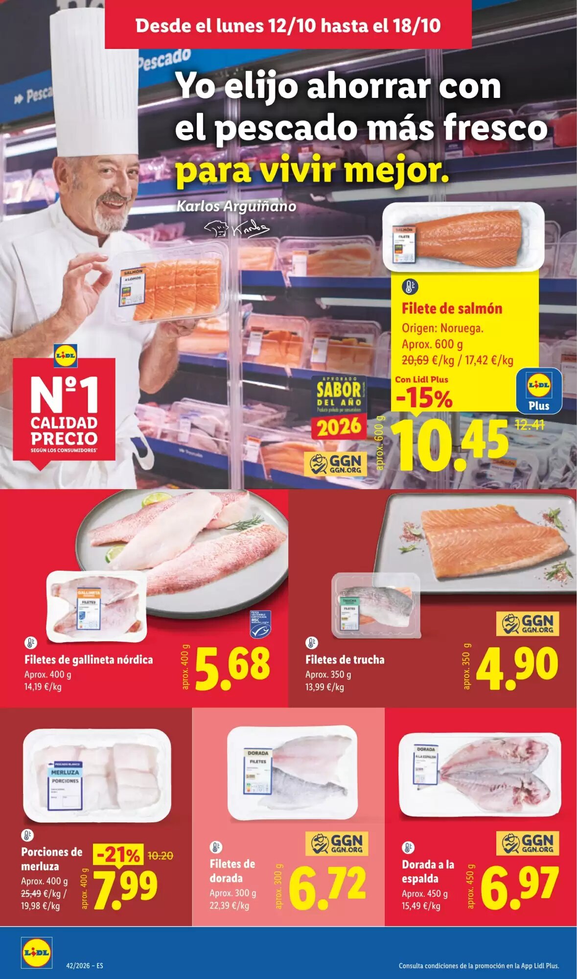 Folleto promocional de Lidl válido desde el 12/10/2026 - Página 8.