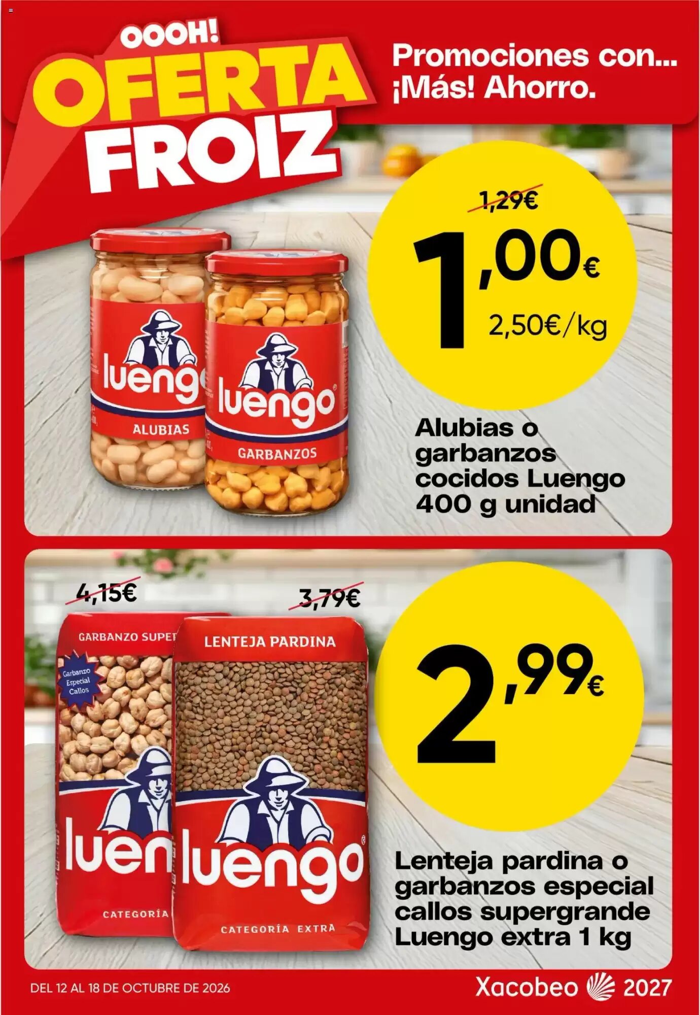 Folleto promocional de FROIZ válido desde el 12/10/2026 - Página 4.