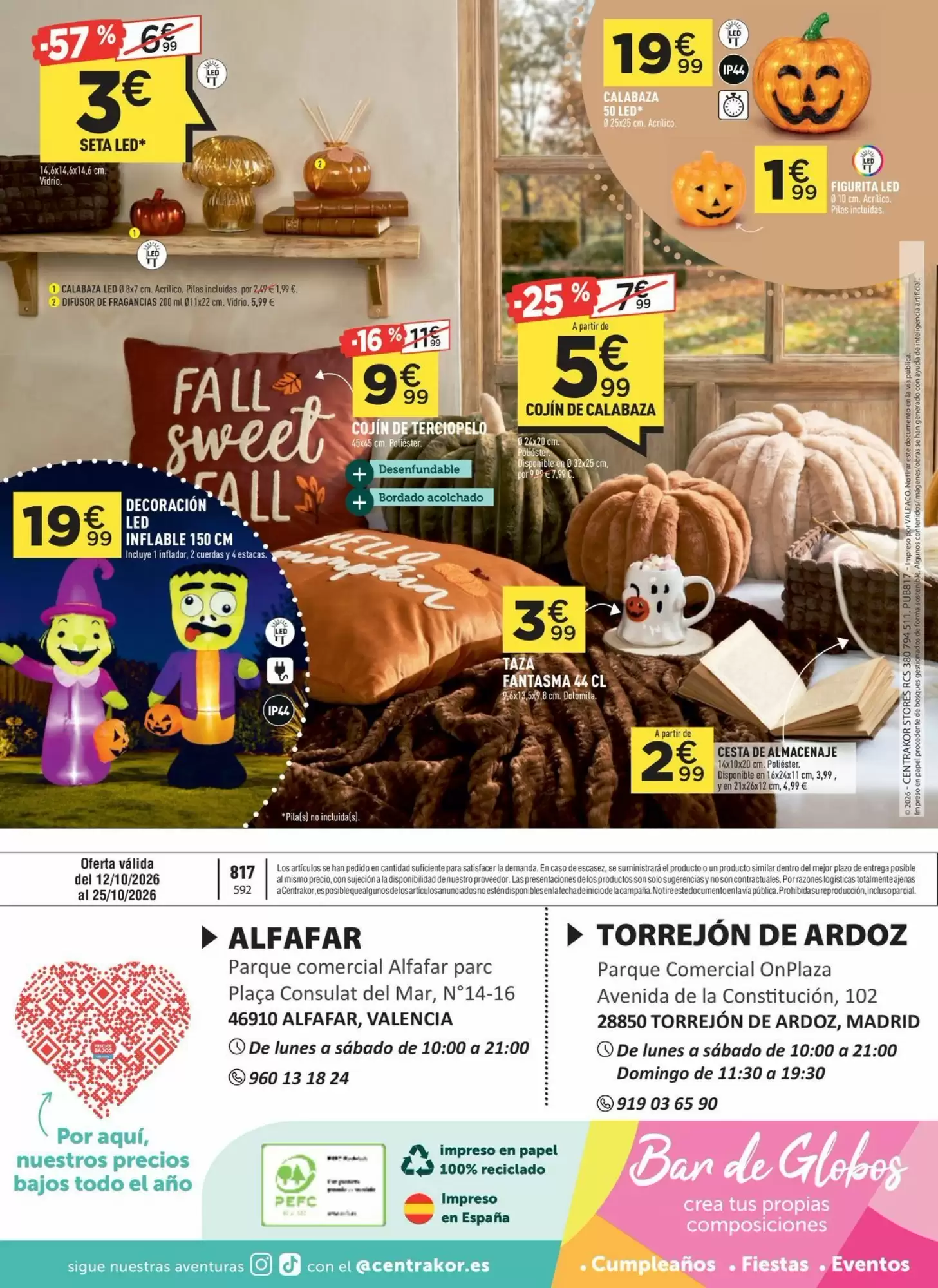 Folleto promocional de Centrakor válido desde el 12/10/2026 - Página 8.