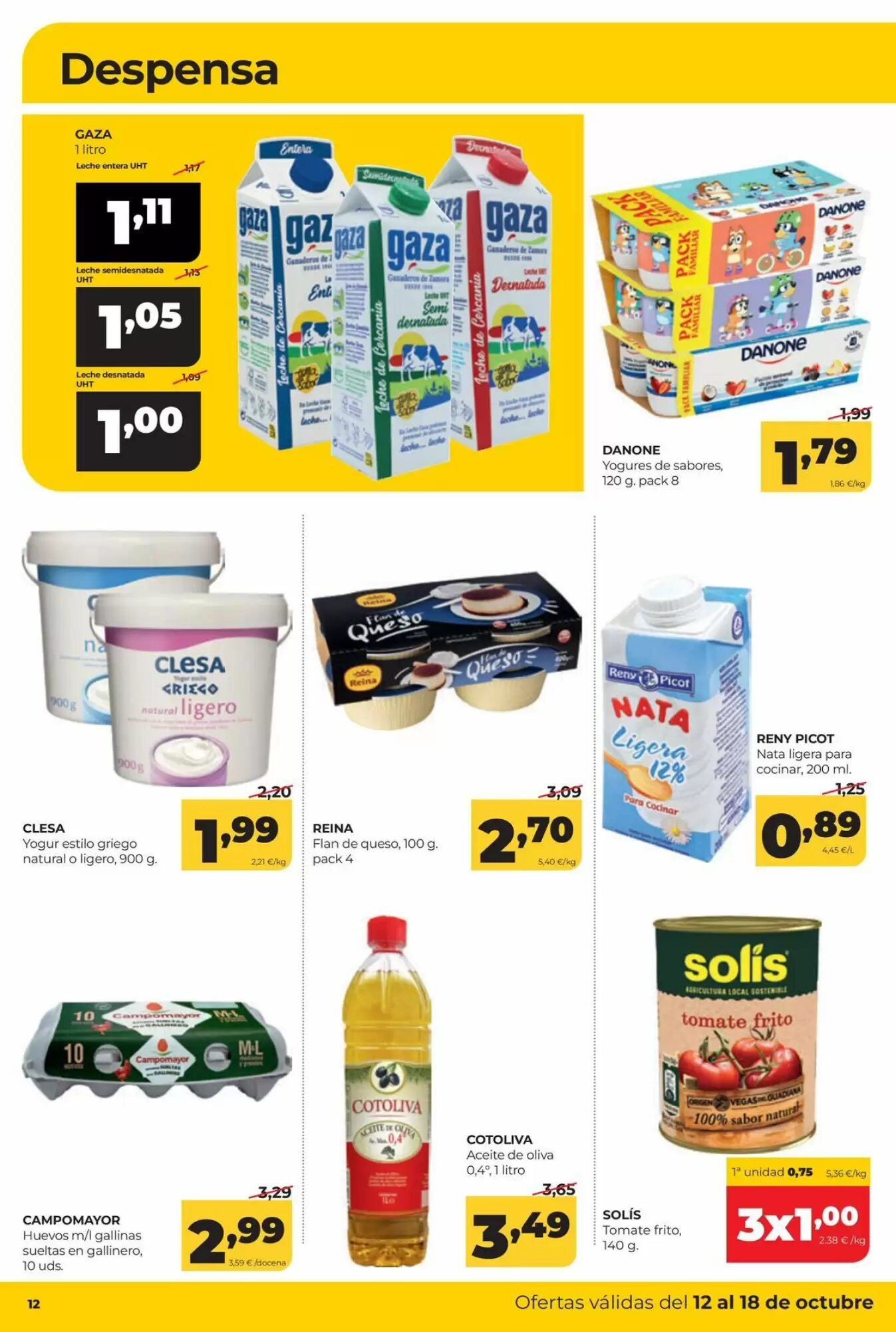 Folleto promocional de Alimerka válido desde el 12/10/2026 - Página 14.