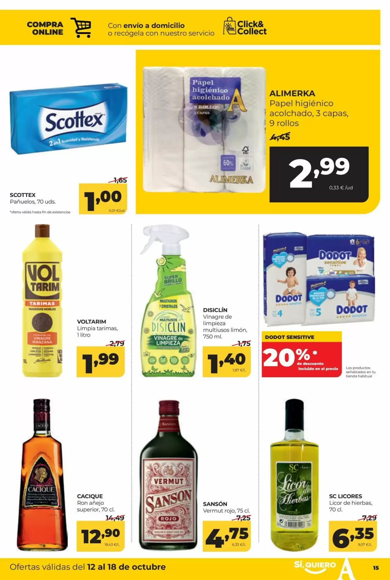 Folleto promocional de Alimerka válido desde el 12/10/2026 - Página 17.
